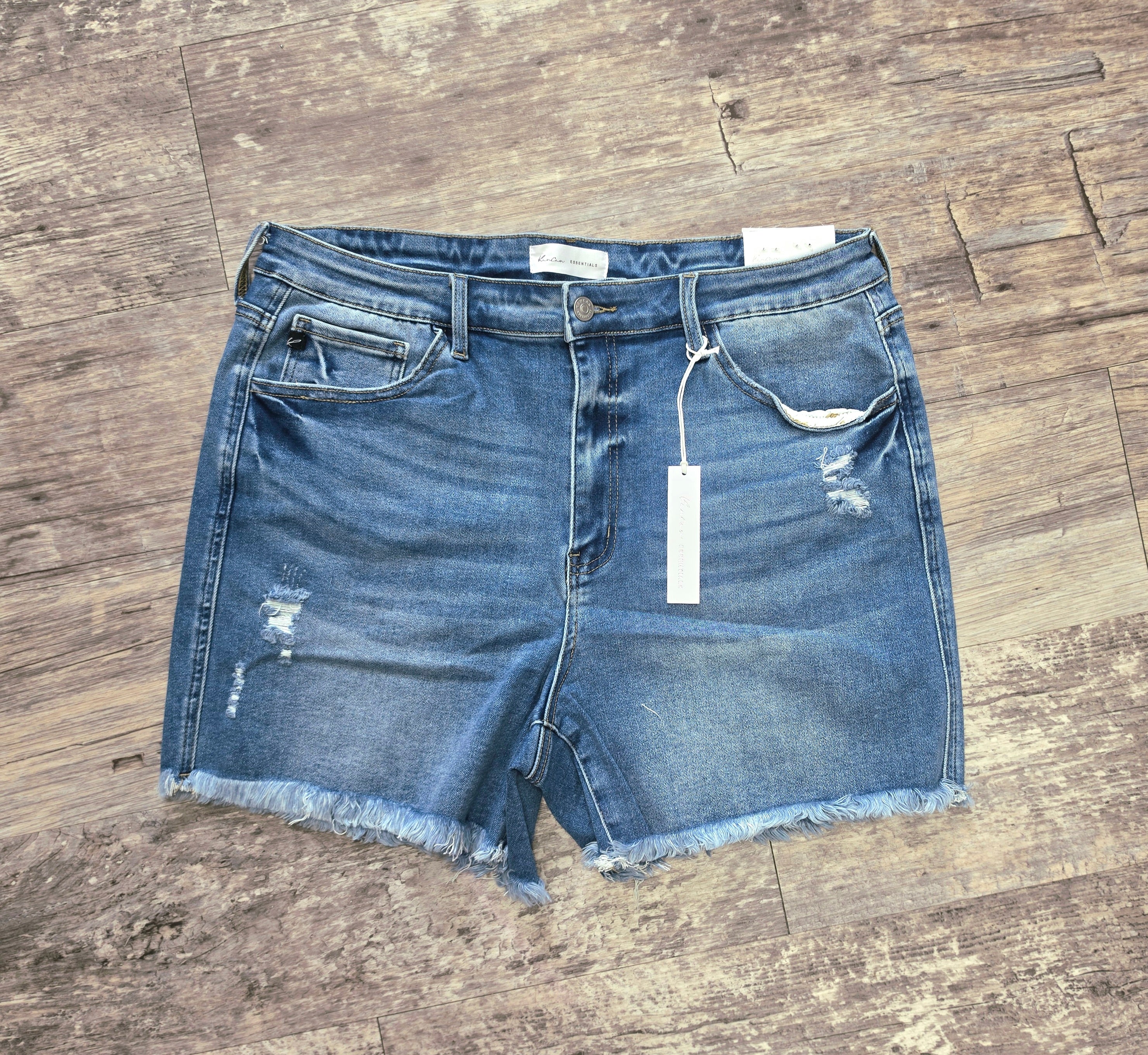 KanCan Saltwater Denim Shorts