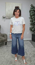Risen Sweet Tea Crop Jeans
