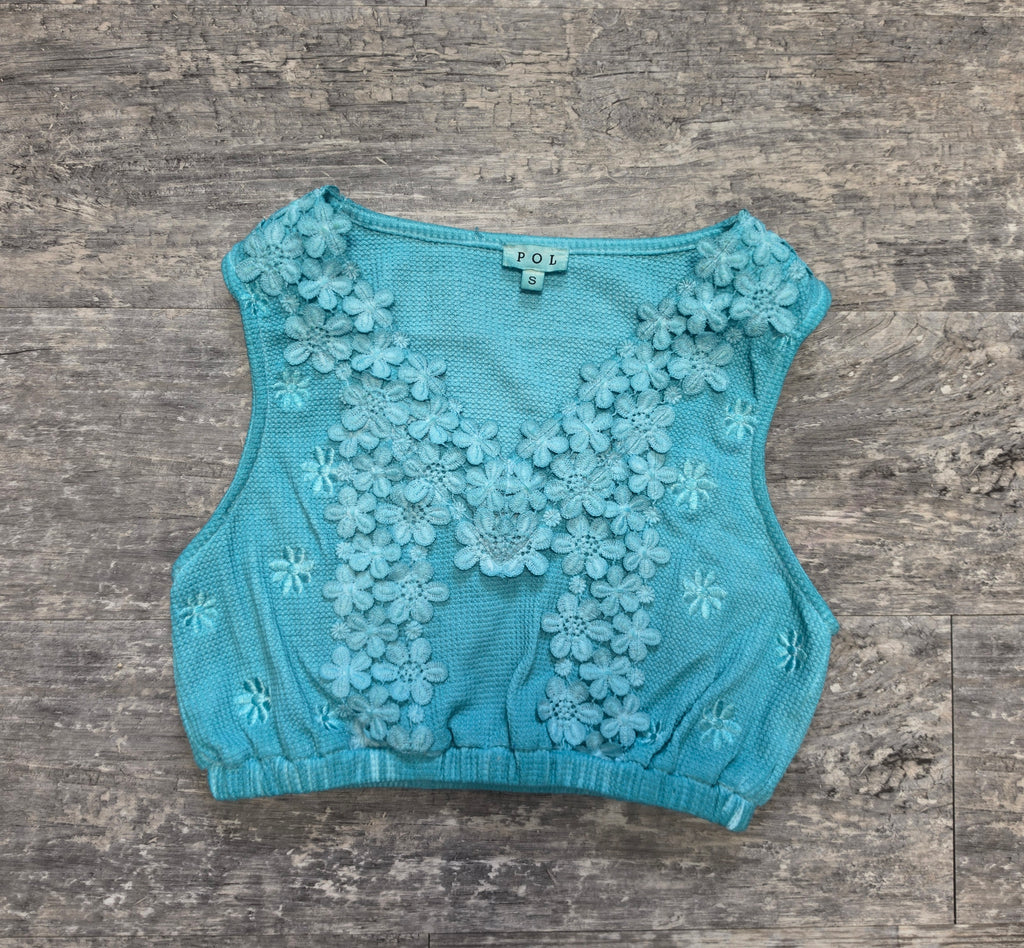 Petals & Grace Crop Top
