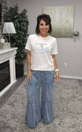 Free Bird Denim Pants