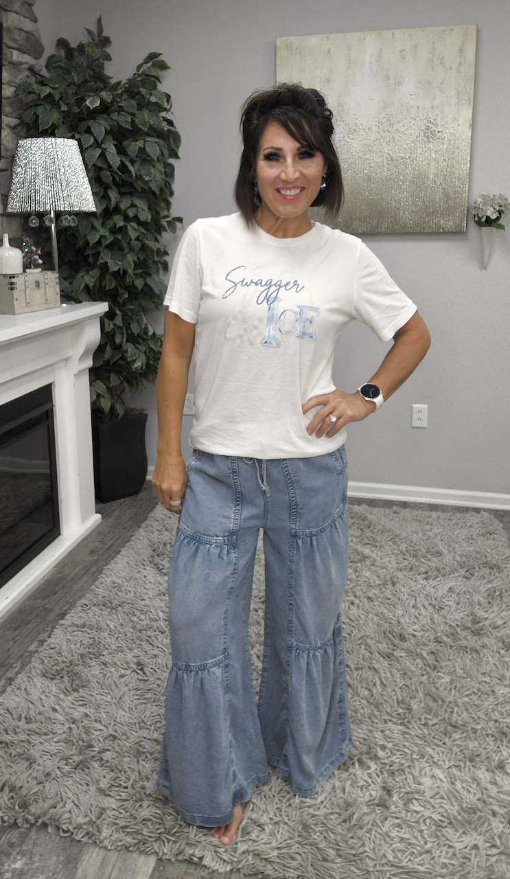 Free Bird Denim Pants