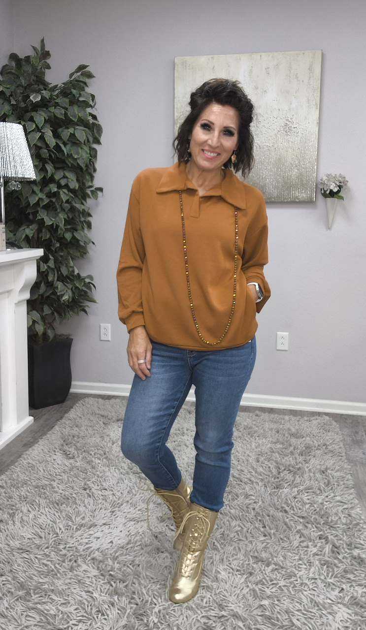 Caramel Kisses Pullover