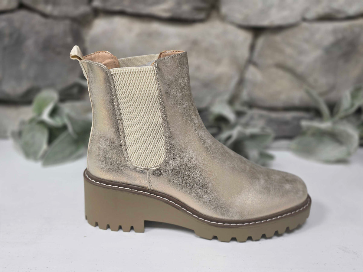 Golden Opportunity Booties