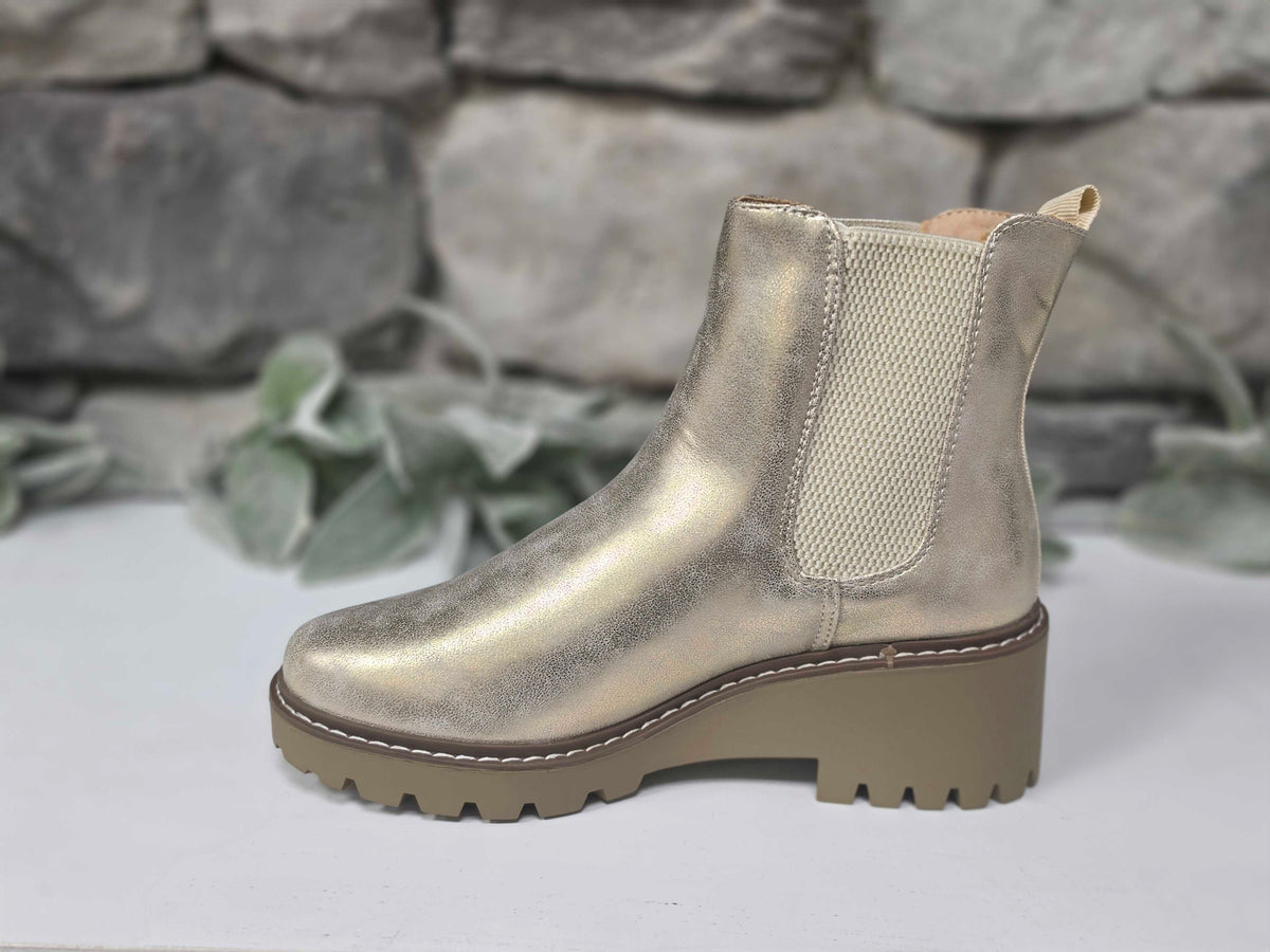 Golden Opportunity Booties