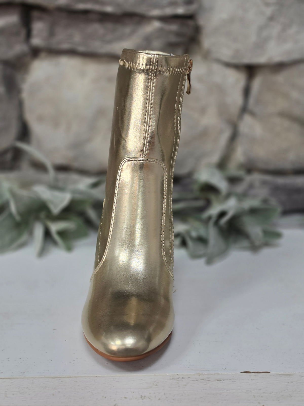 Liquid Gold Booties