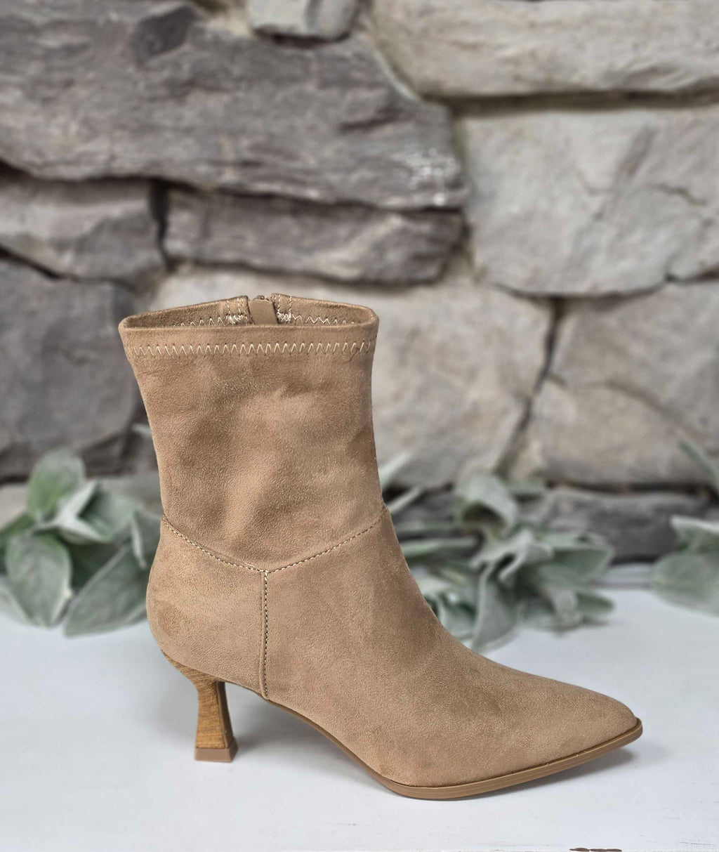 Soft Step Suede Booties