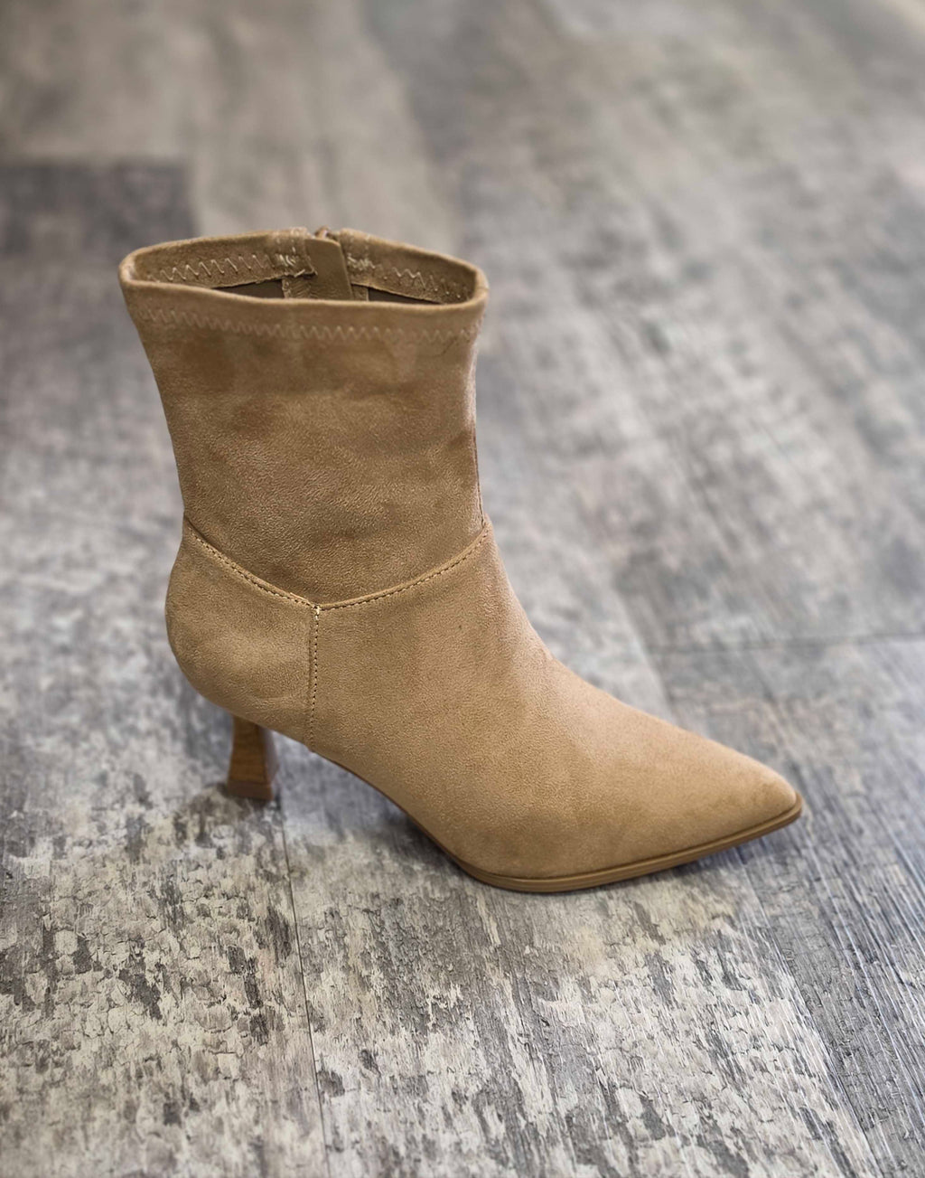 Soft Step Suede Booties