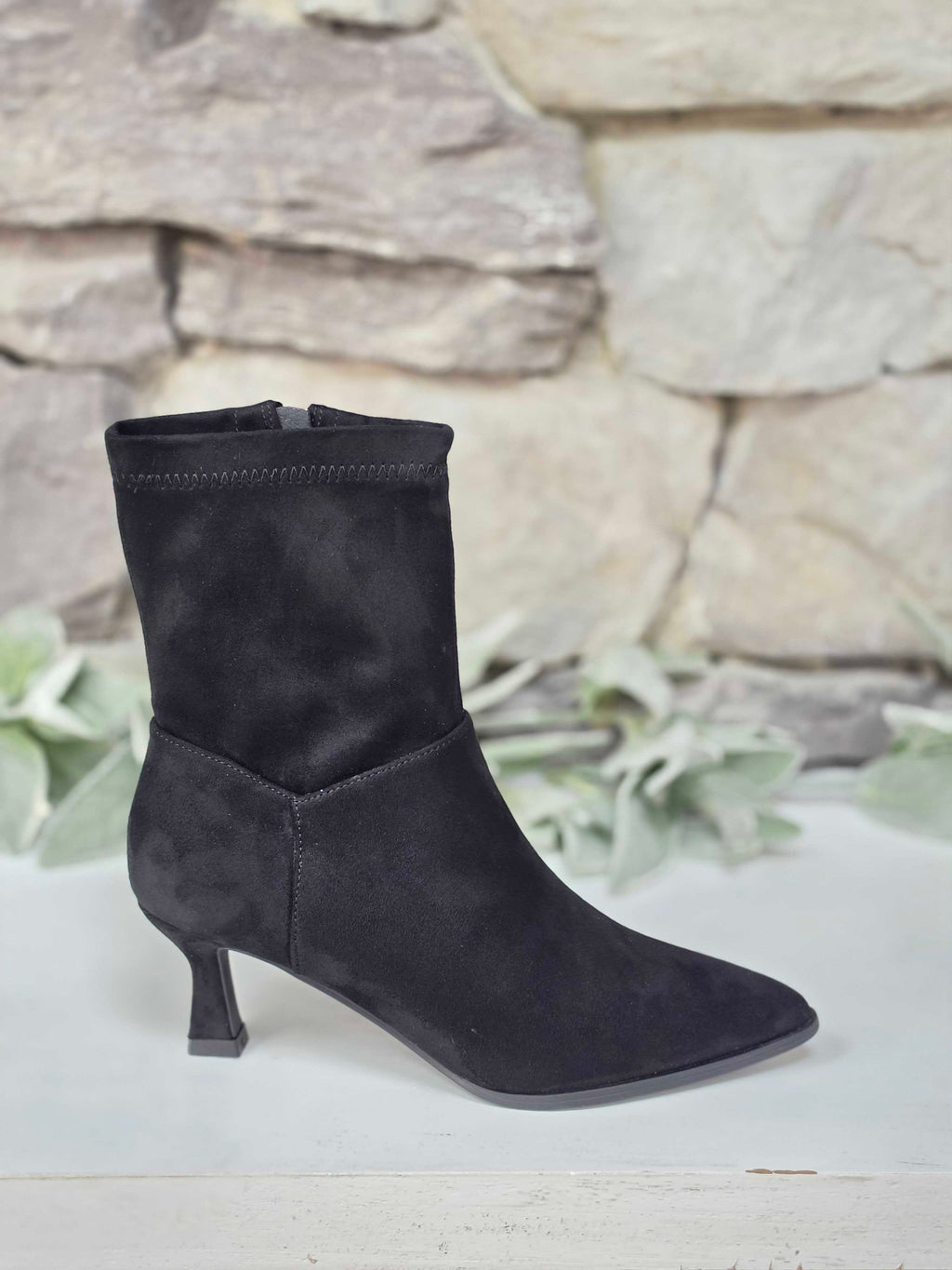 Soft Step Suede Booties