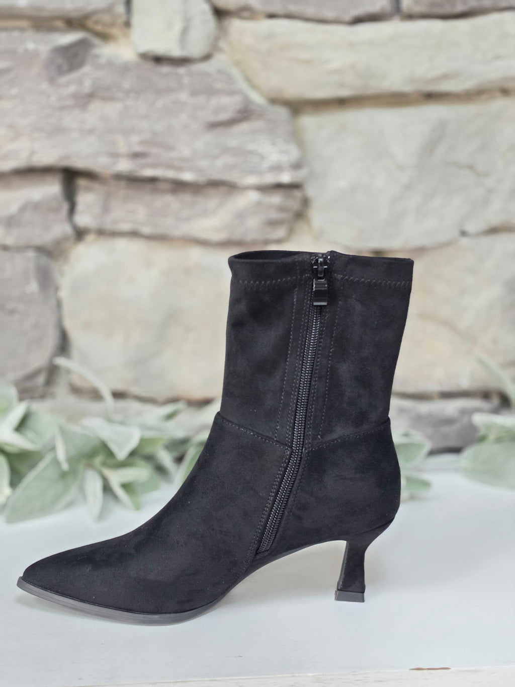 Soft Step Suede Booties