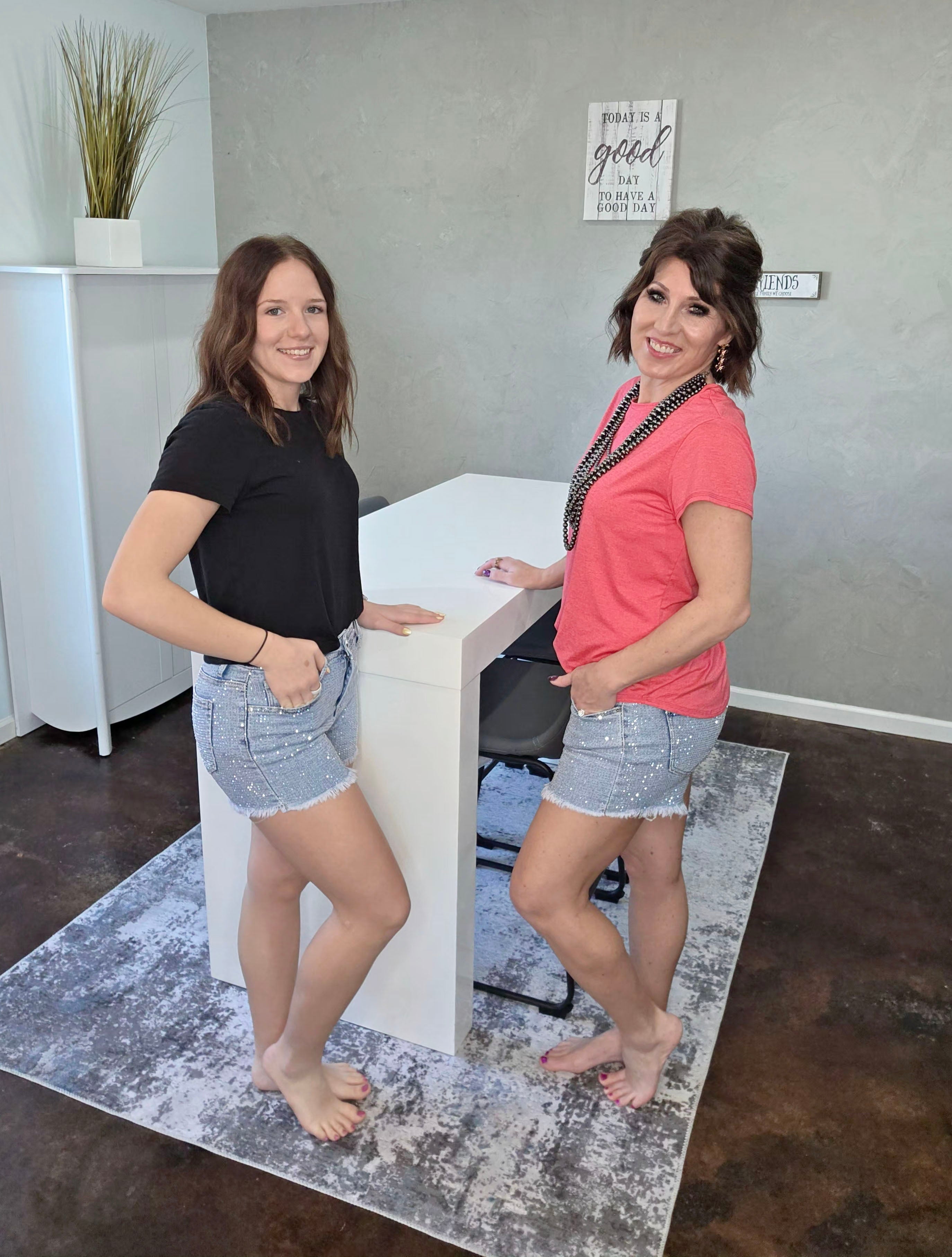 Glitter & Grit Shorts