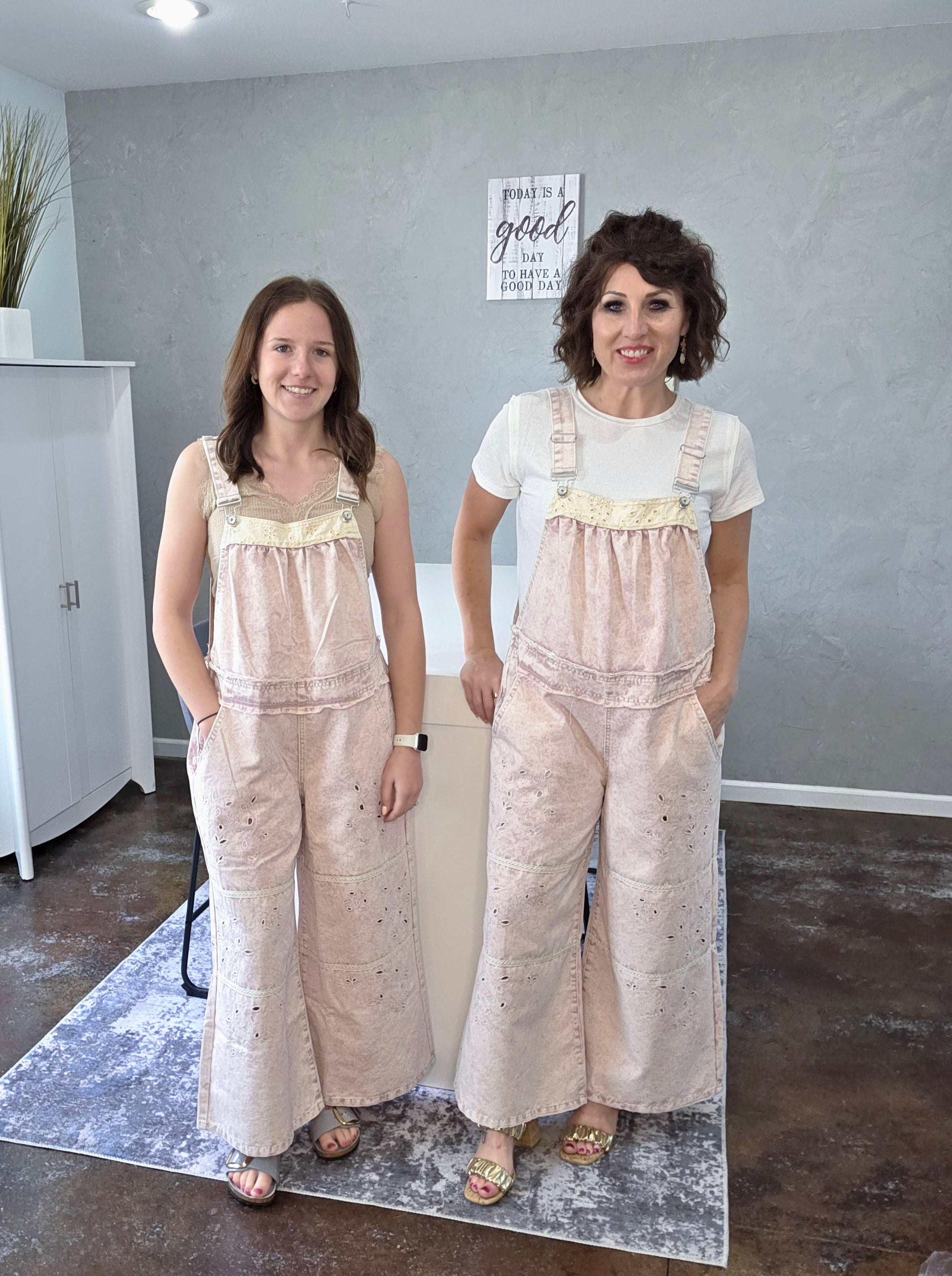 Heirloom Rose Overalls