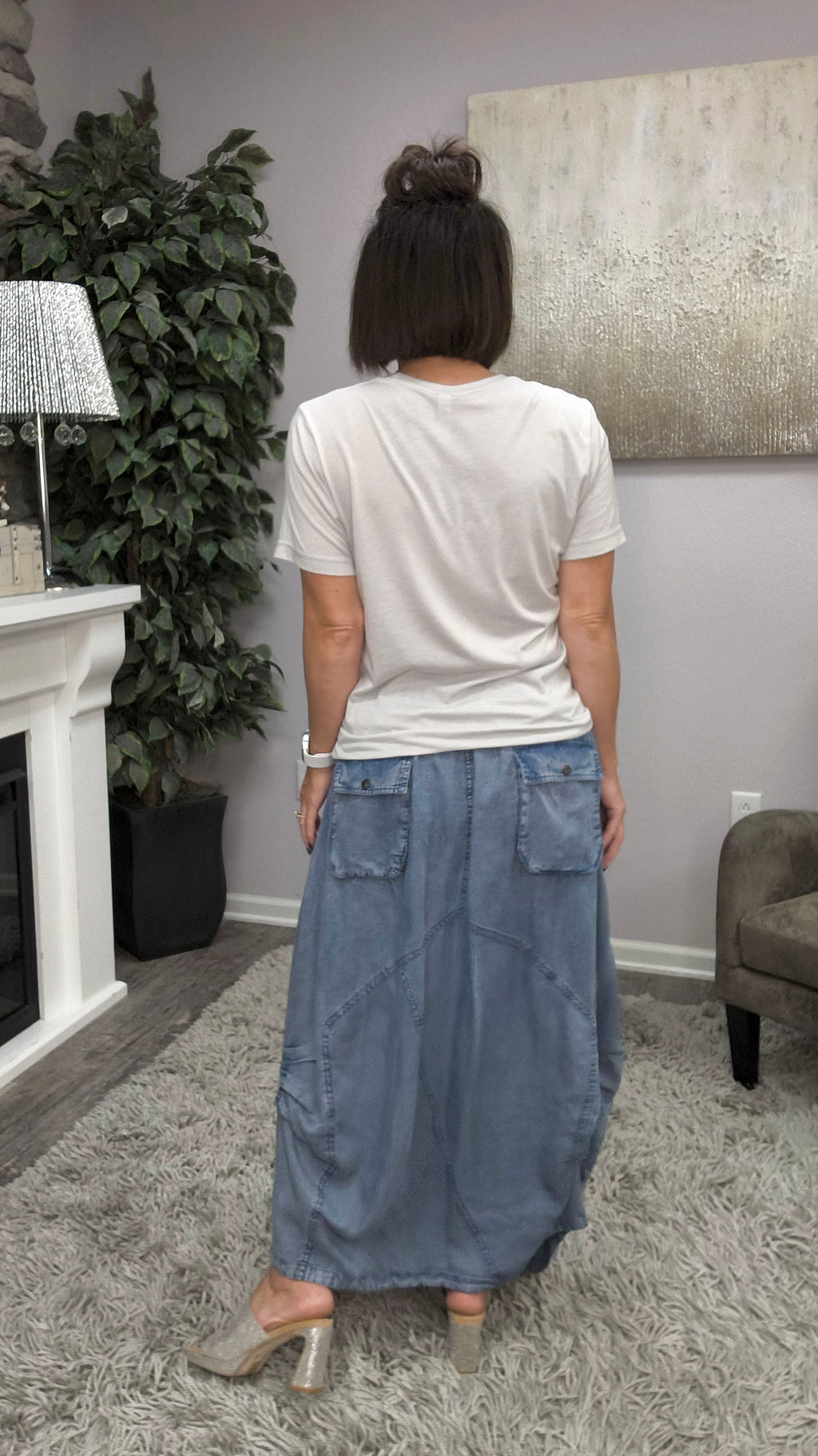 Denim and Daydreams Skirt