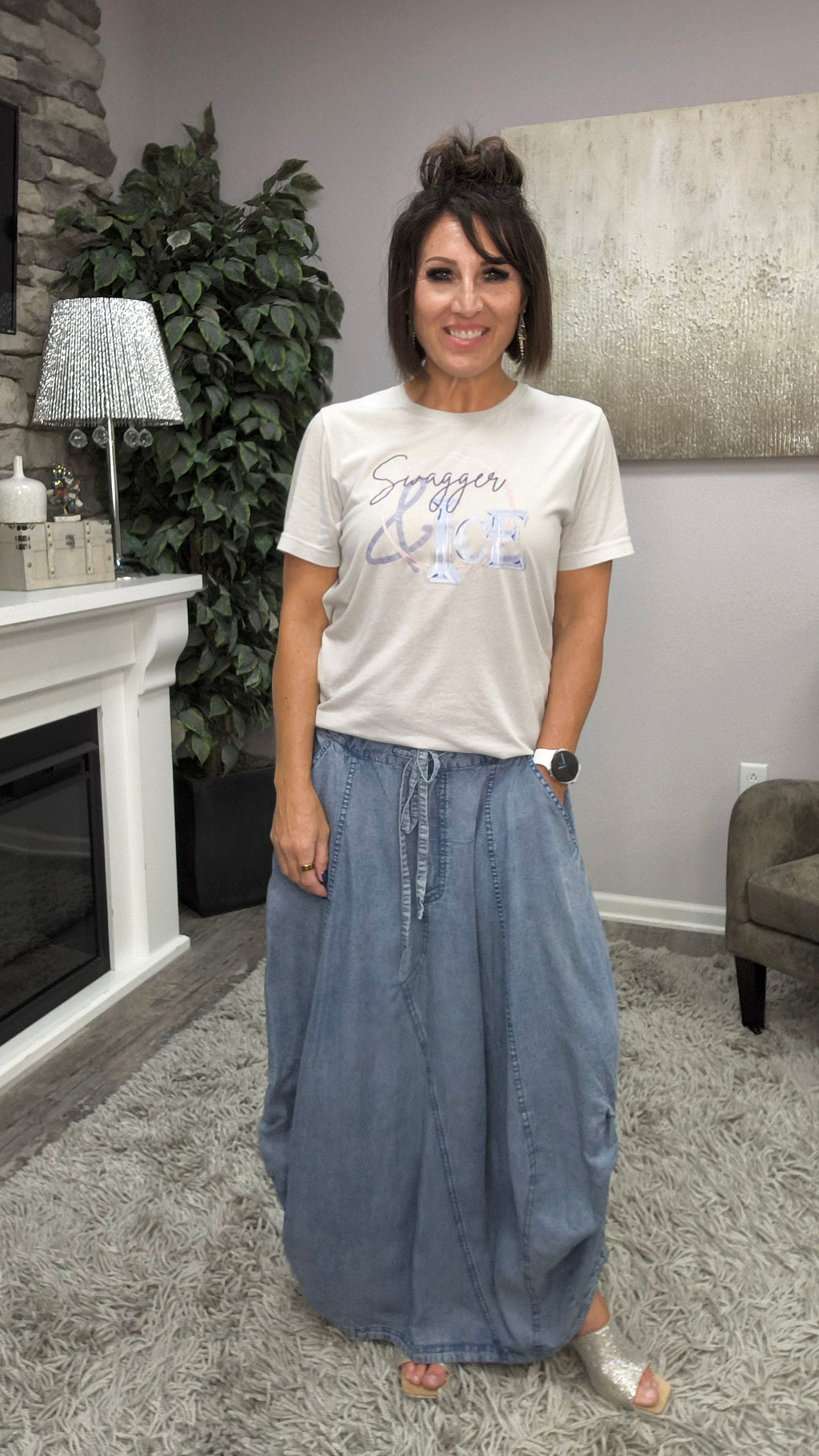 Denim and Daydreams Skirt