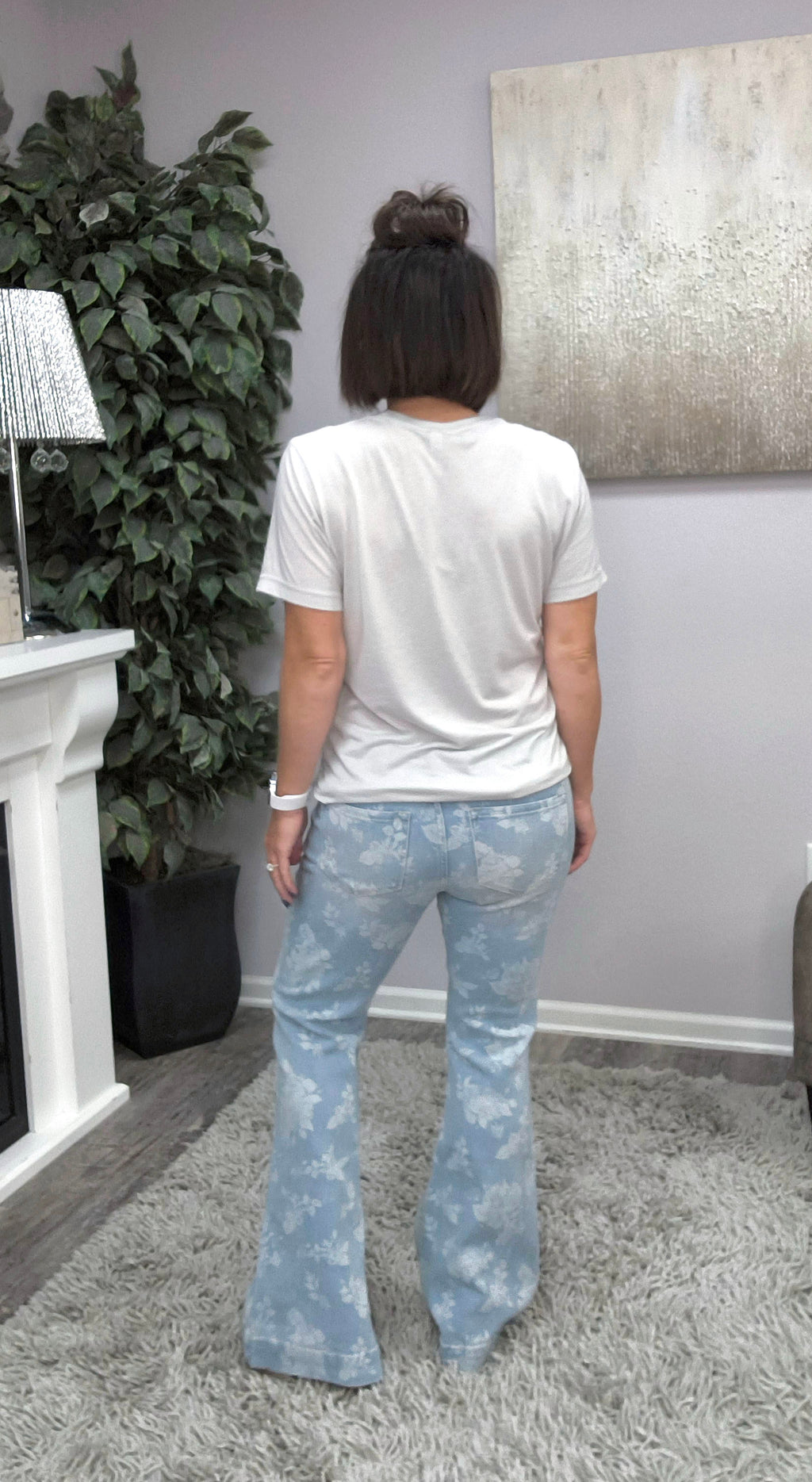 KanCan Floral Fantasy Flares