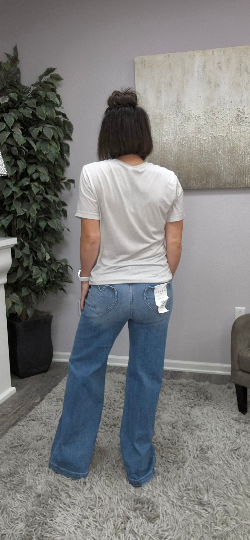 Risen Heartbreaker Wide Leg Jeans