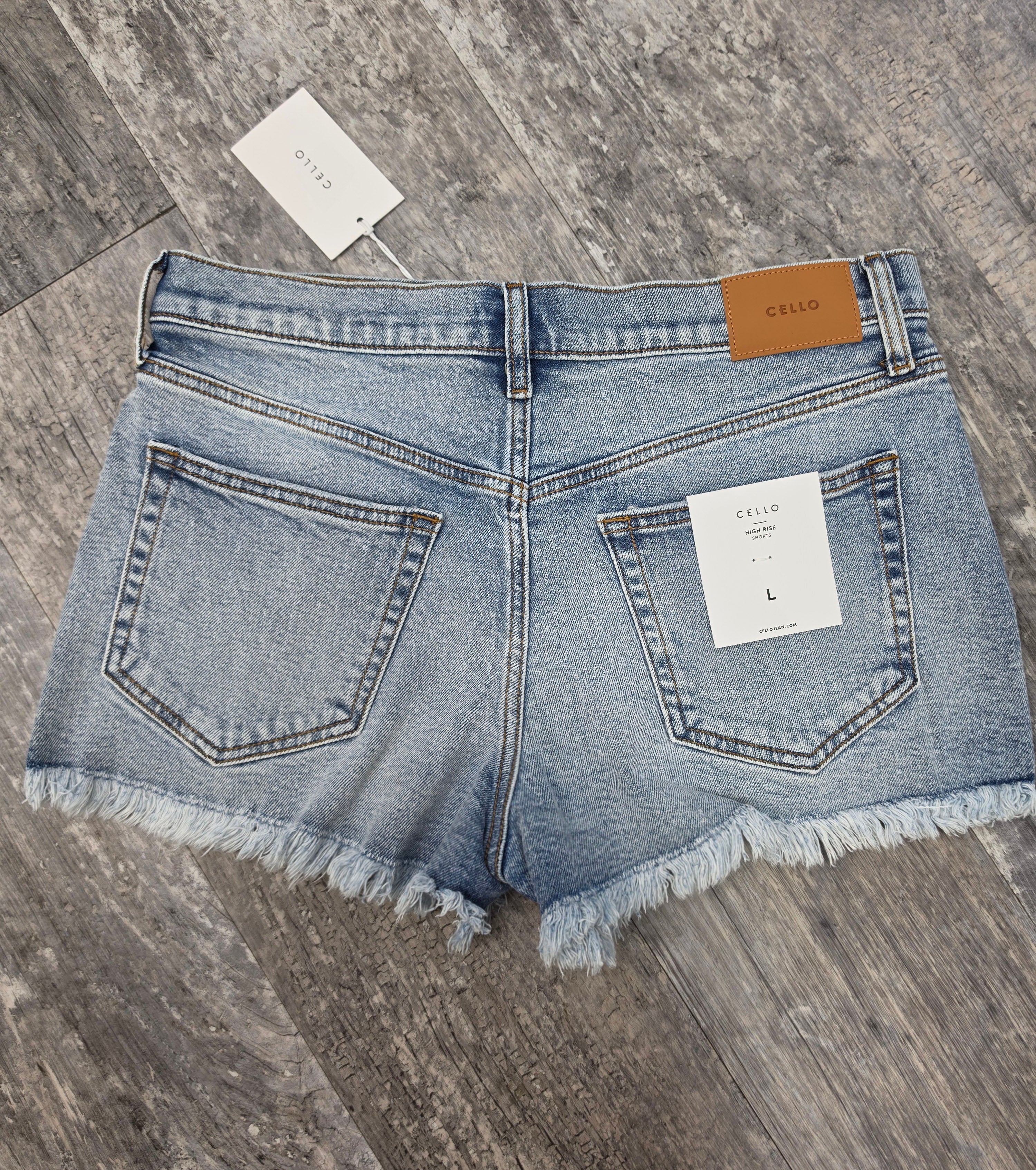 Cello Coastal Crush Denim Shorts