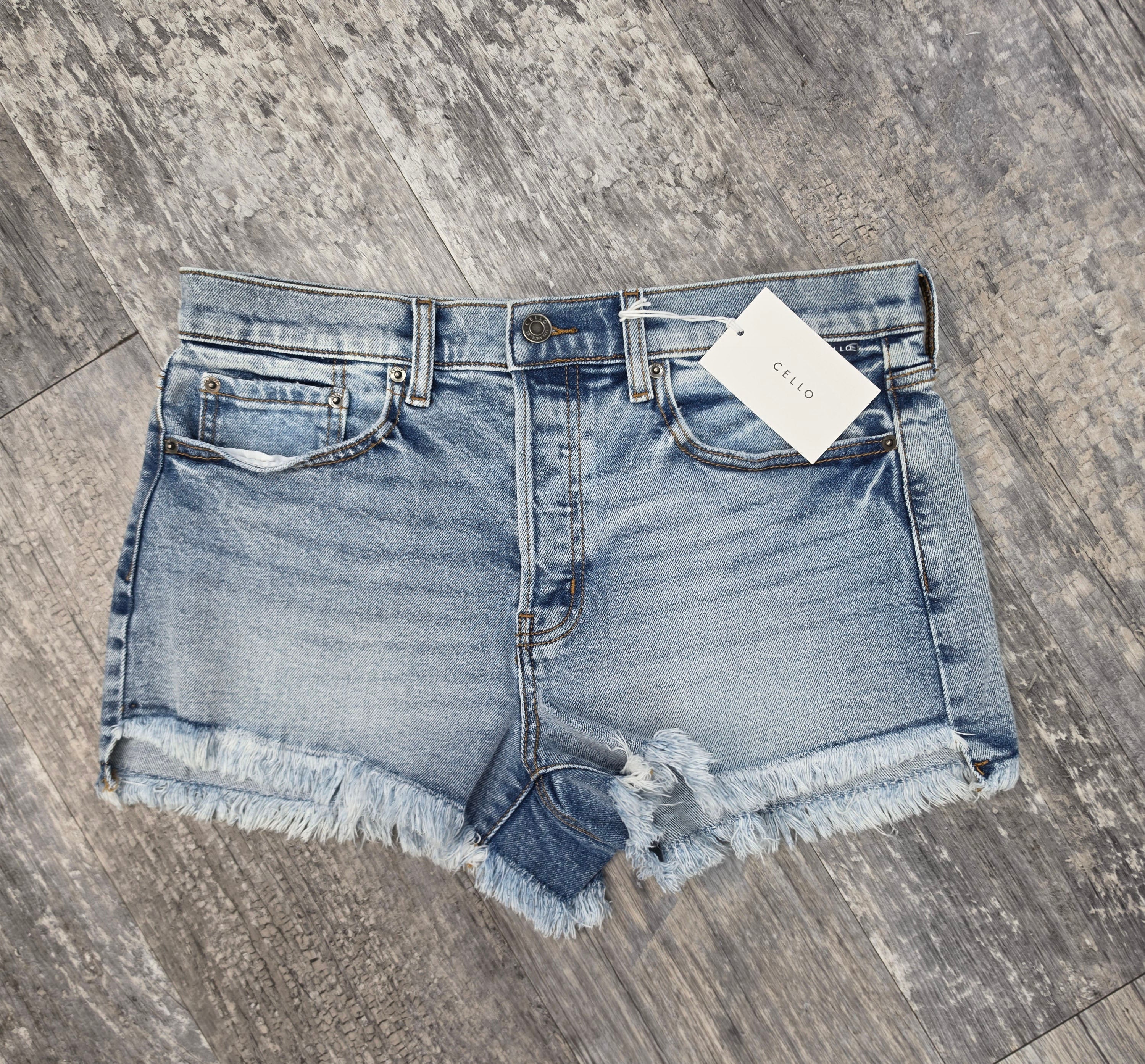Cello Coastal Crush Denim Shorts