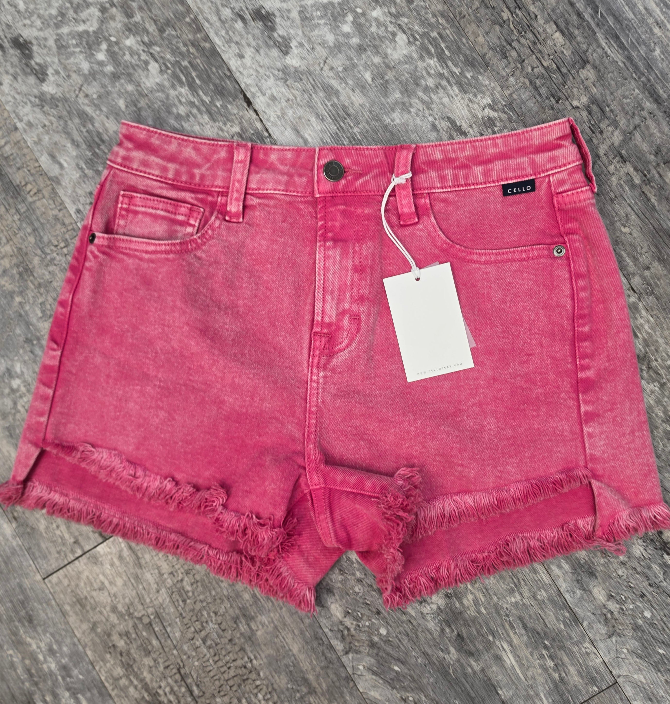 Cello Hot Pink Crush Shorts