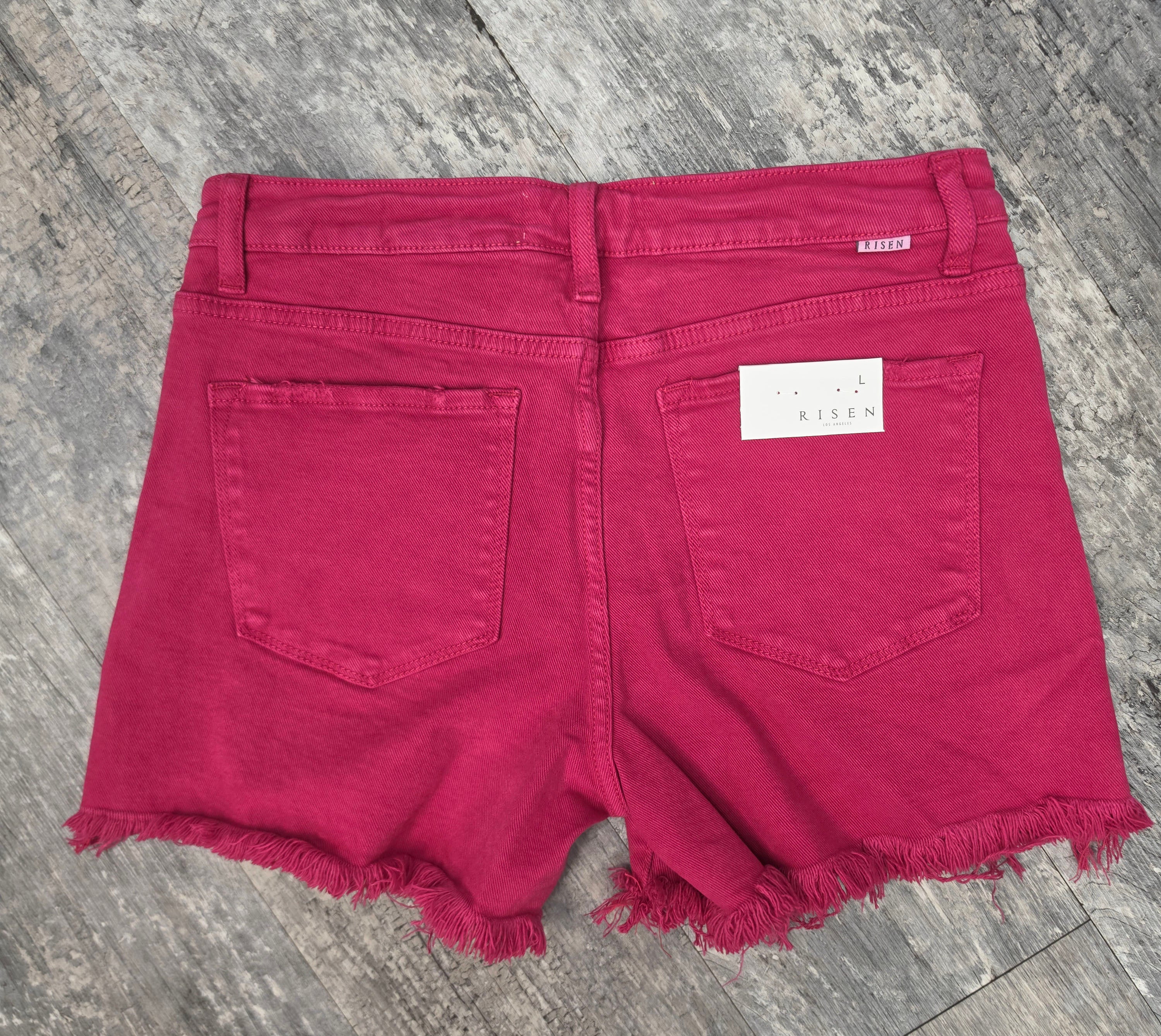 Risen Barbiecore Cutoffs