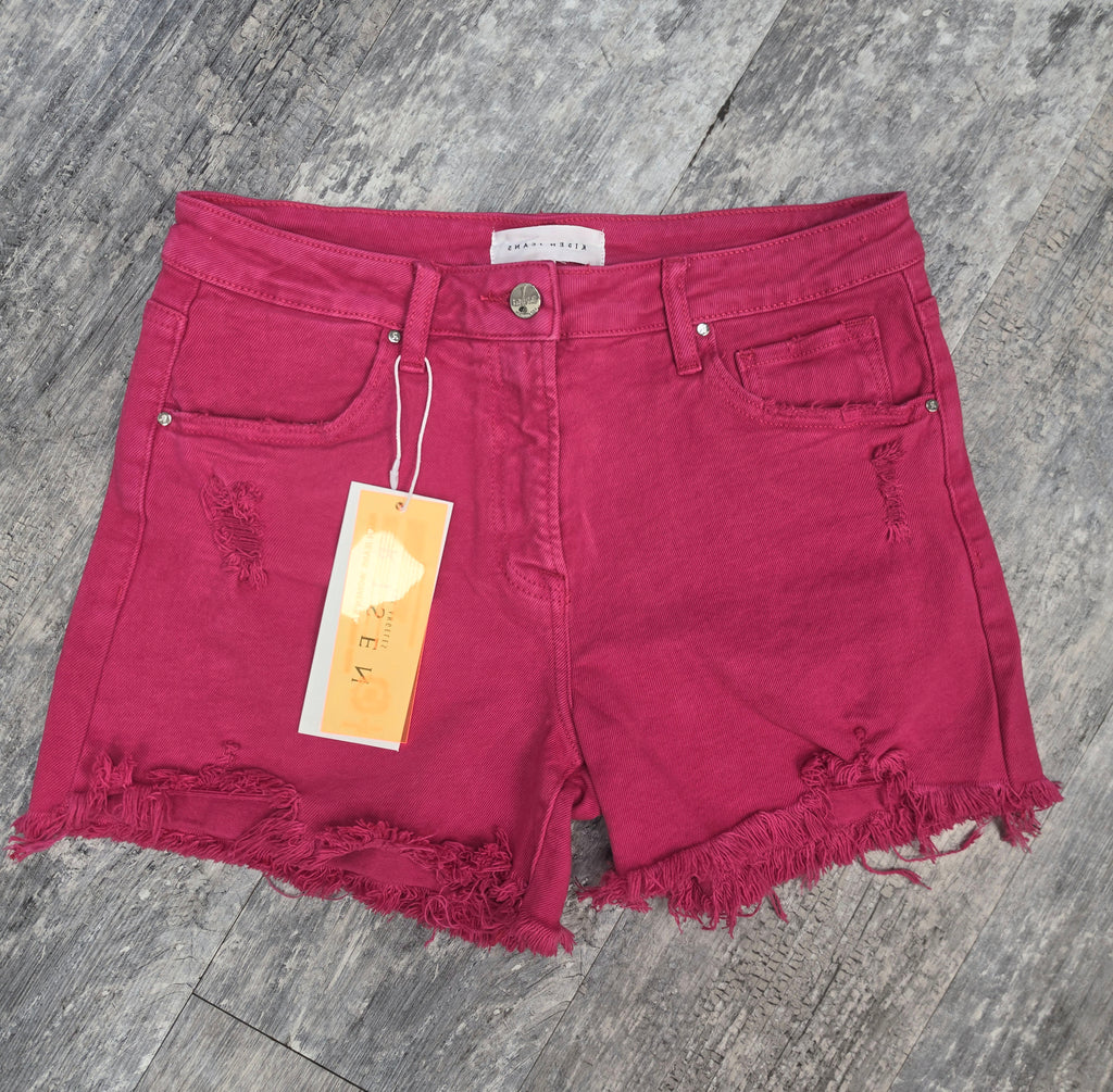 Risen Barbiecore Cutoffs