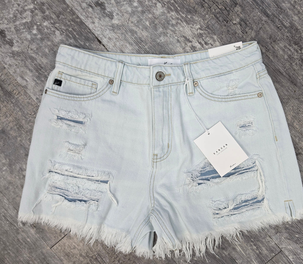 KanCan Ice Breaker Denim Shorts