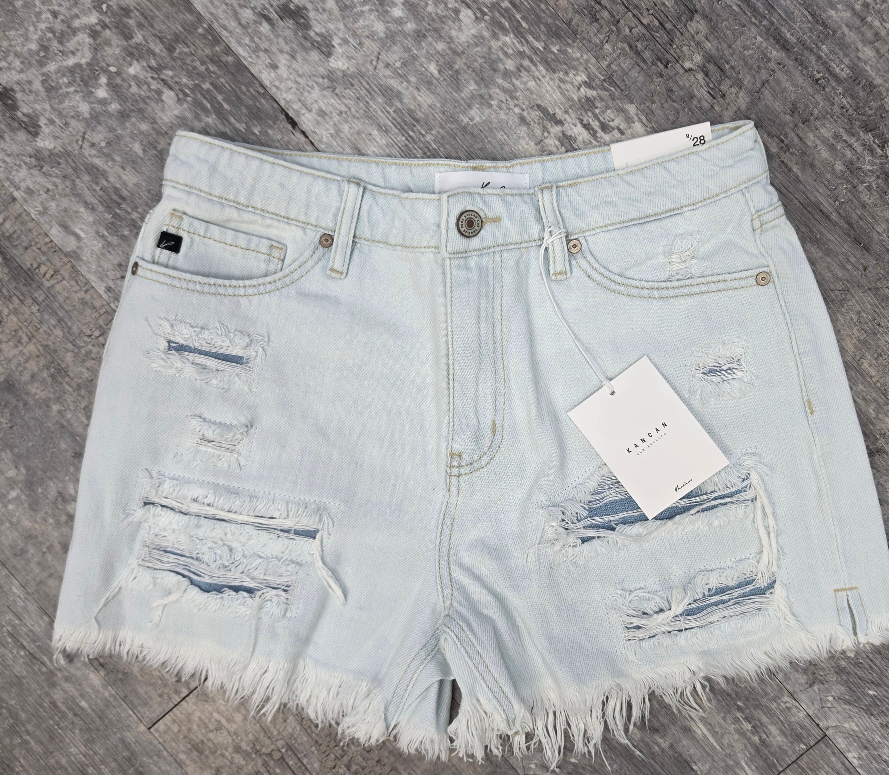 KanCan Ice Breaker Denim Shorts