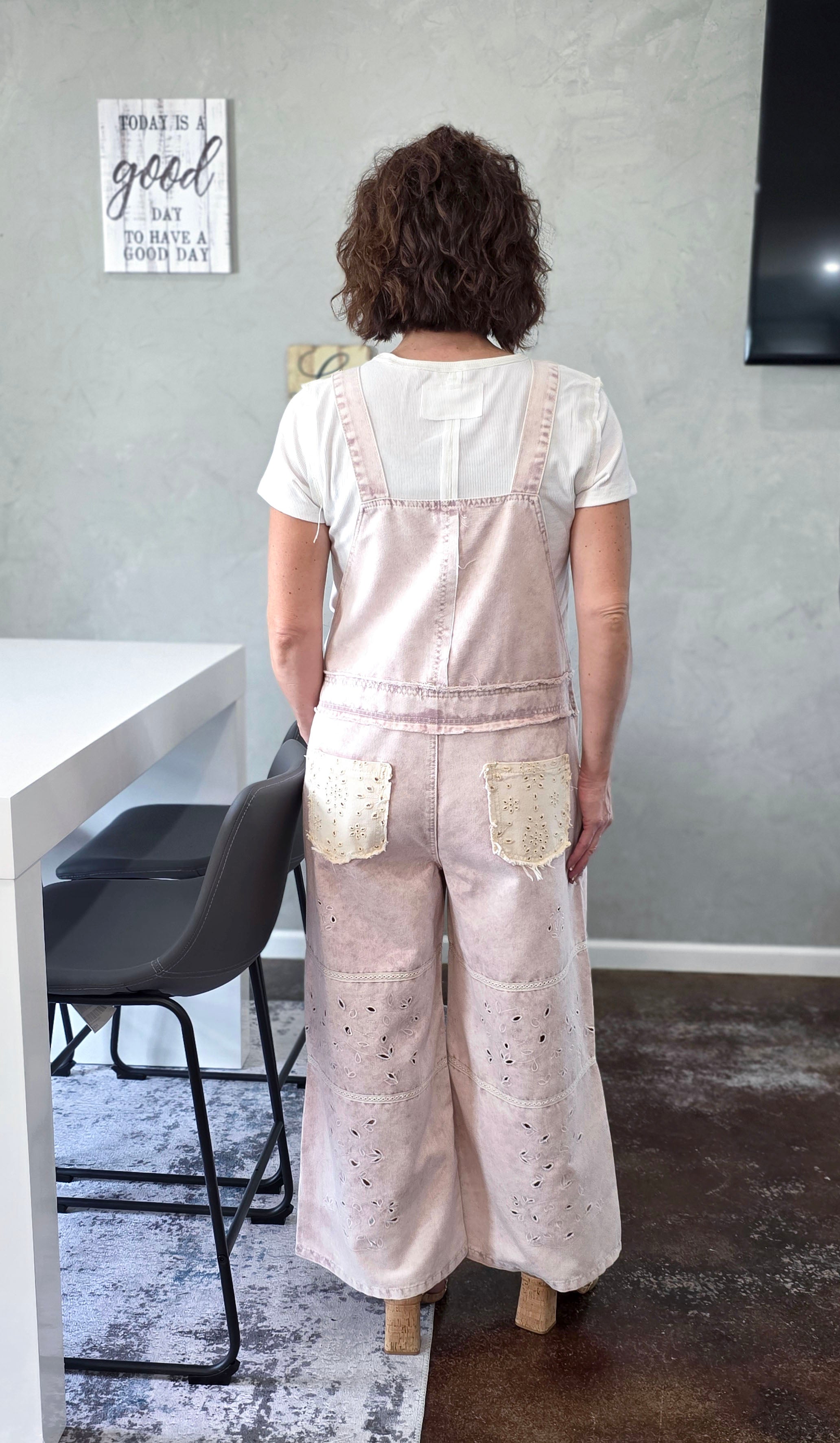 Heirloom Rose Overalls