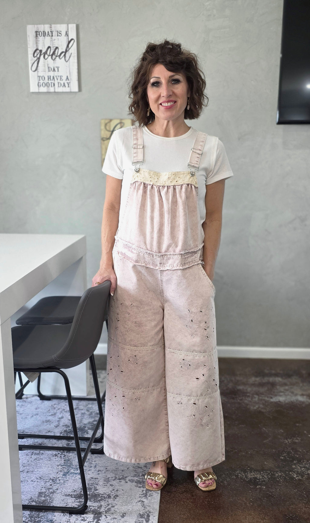 Heirloom Rose Overalls