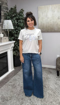 Risen Small Town Darling Wide Leg Jeans