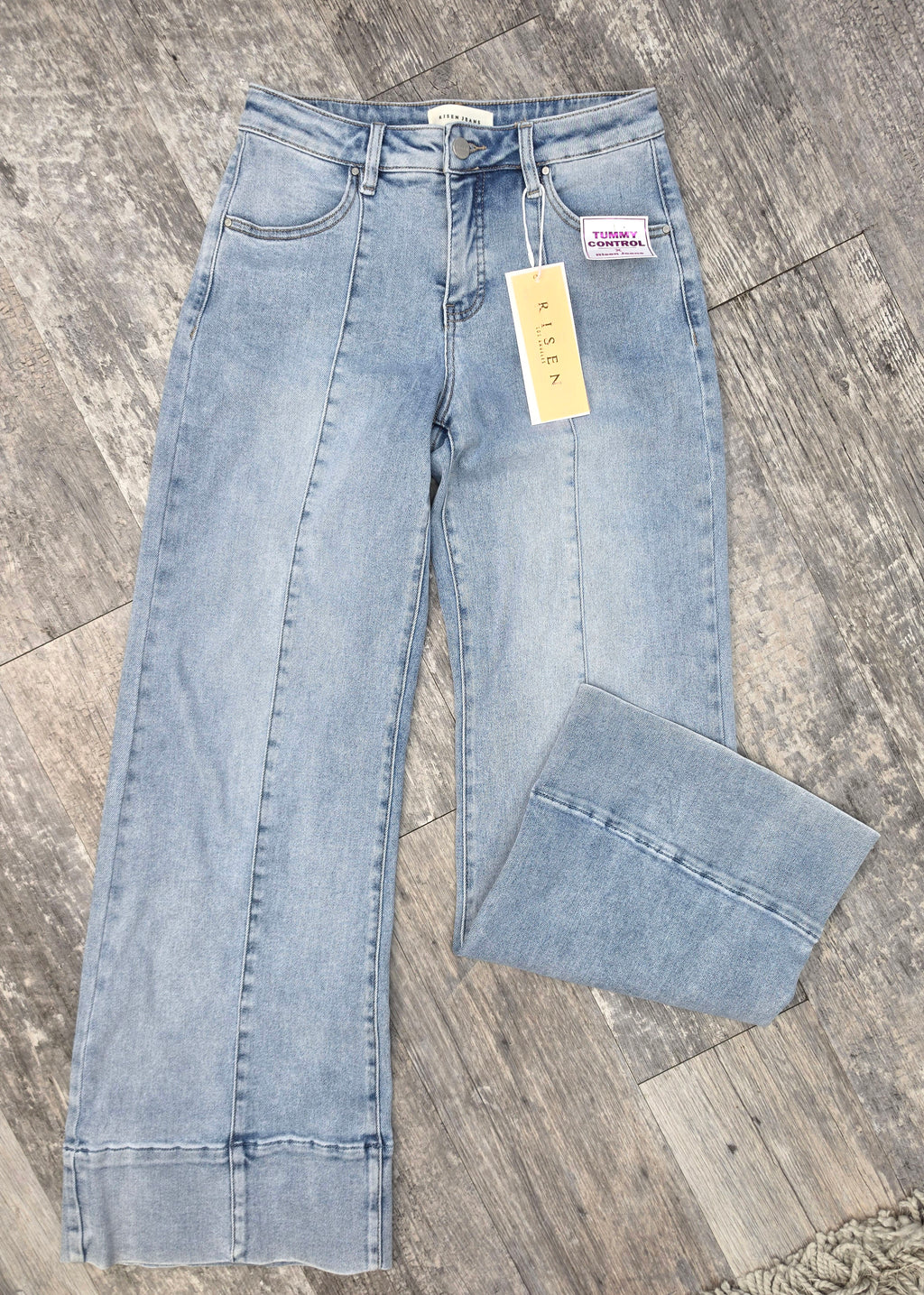 Risen Brighton Wide Leg Jeans