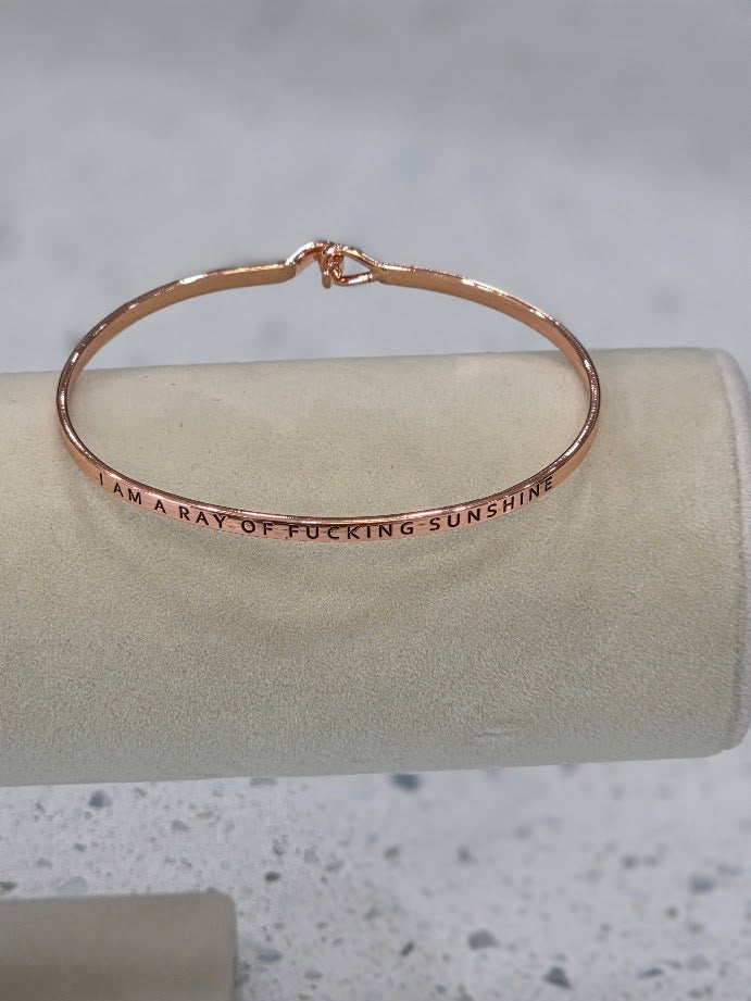 Attitude Adjustment Bangle