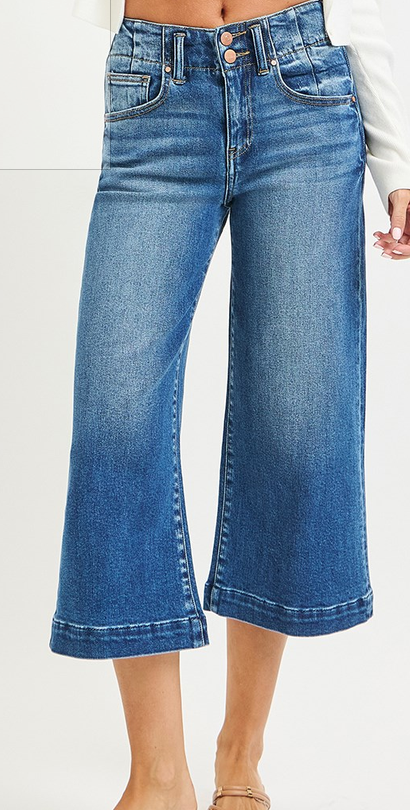 Risen Sweet Tea Crop Jeans
