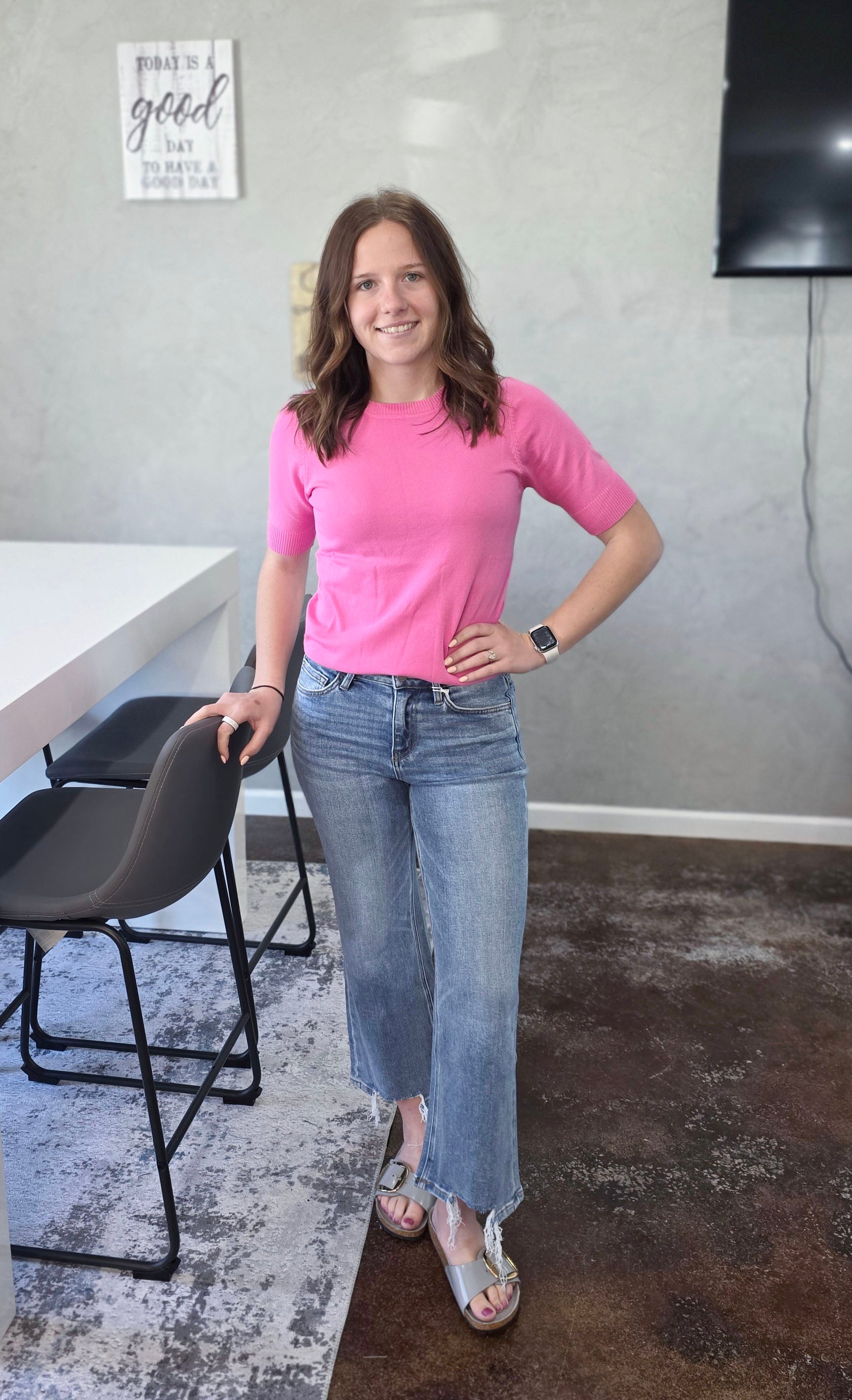 Pink Power Top