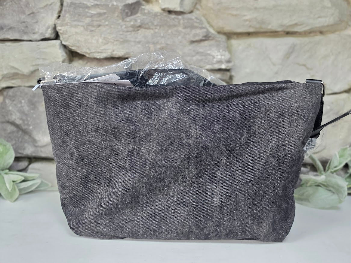 Shine On Denim Shoulder Bag