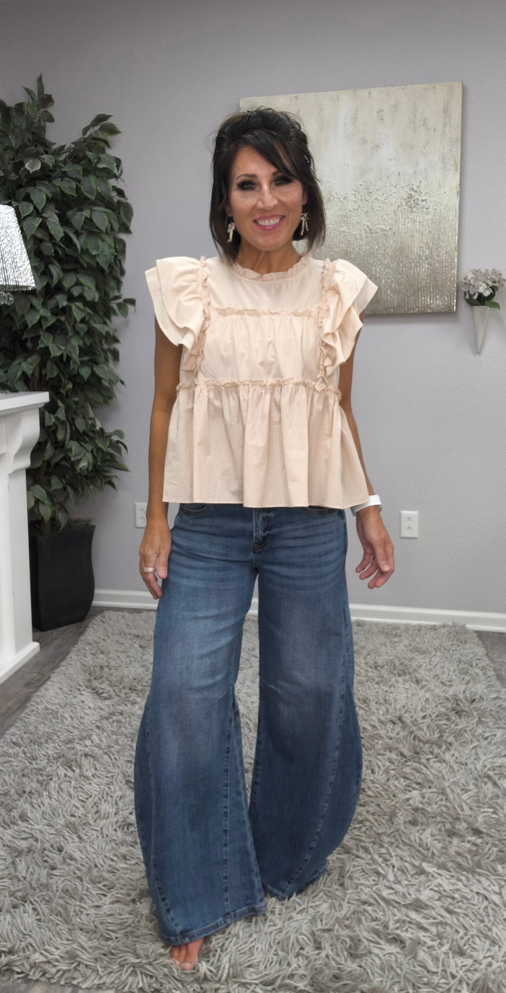 RISEN Bend the Rules Barrel Jeans