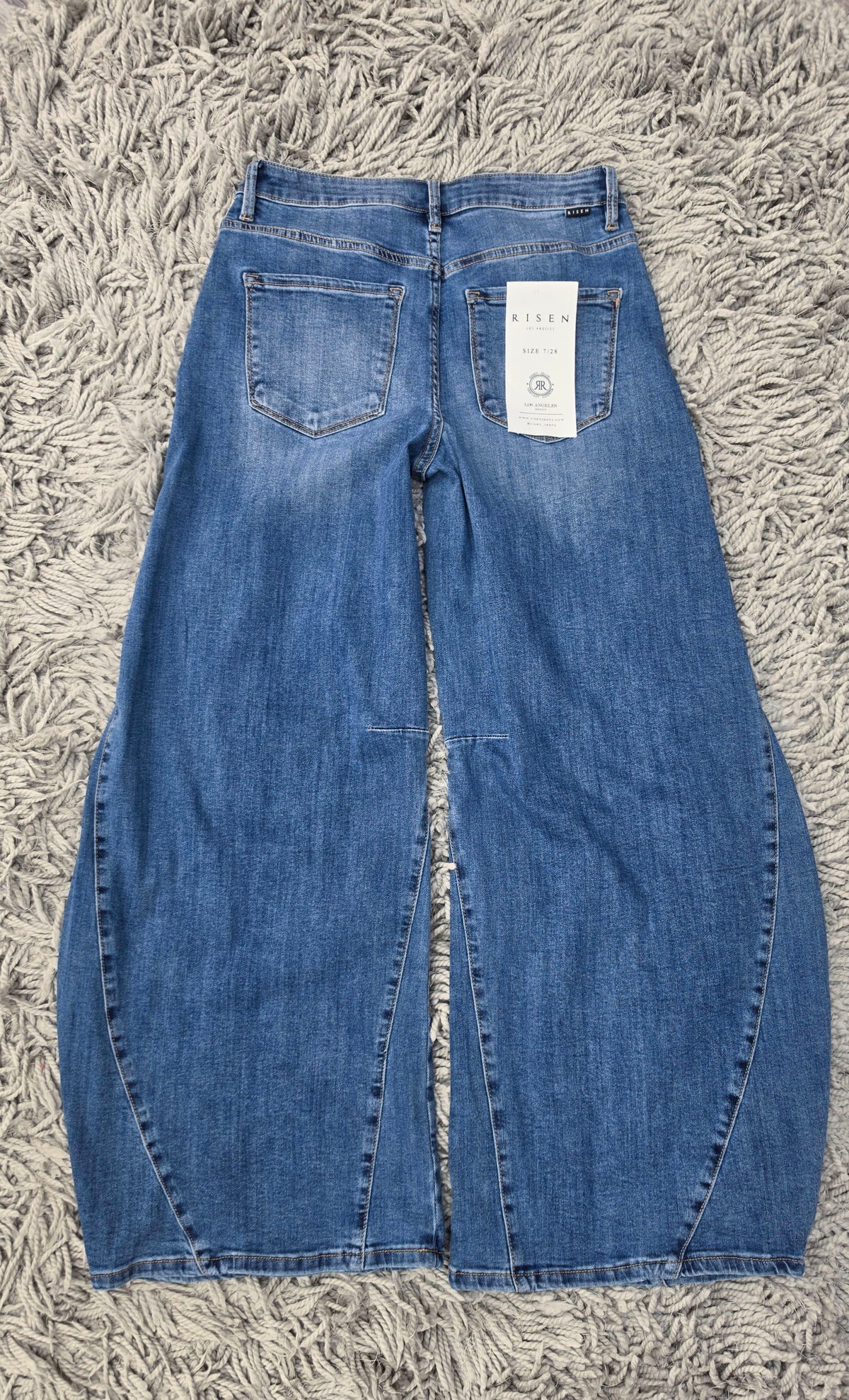 RISEN Bend the Rules Barrel Jeans