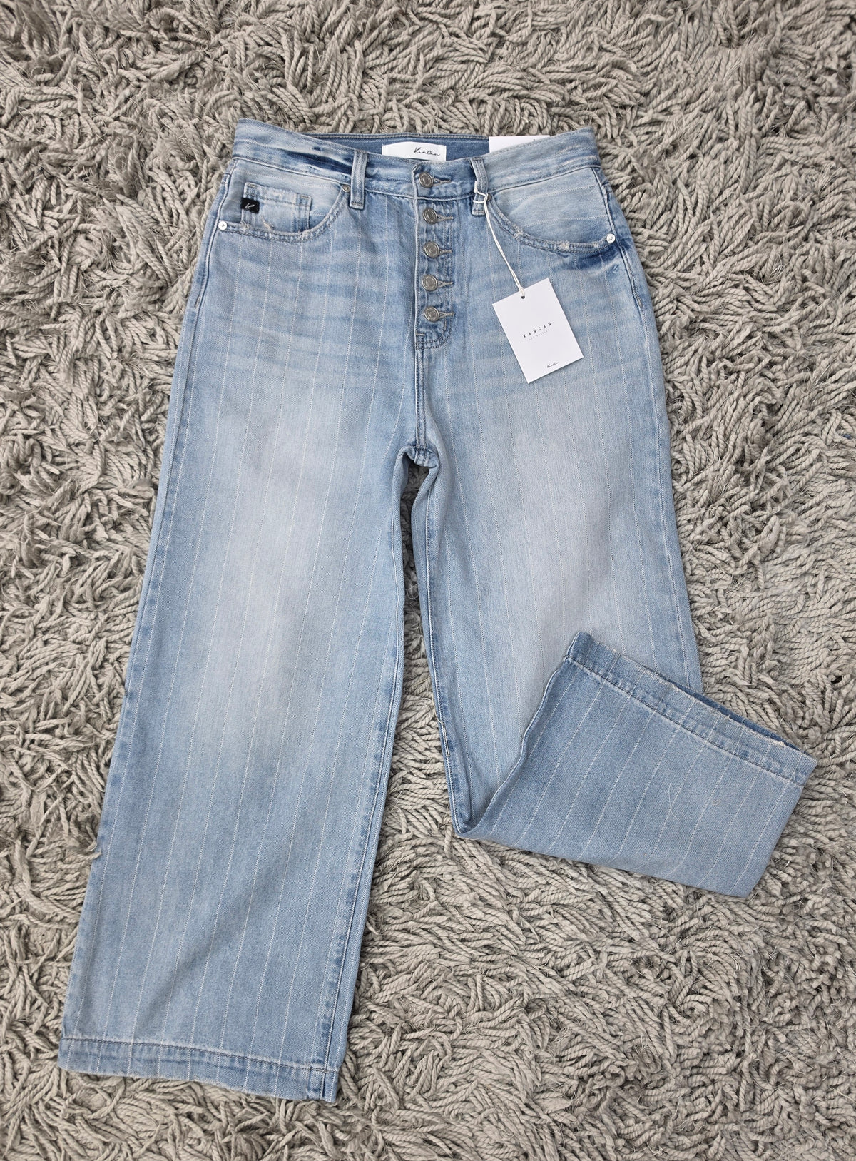 KanCan Buttoned Up & Breezy Jeans