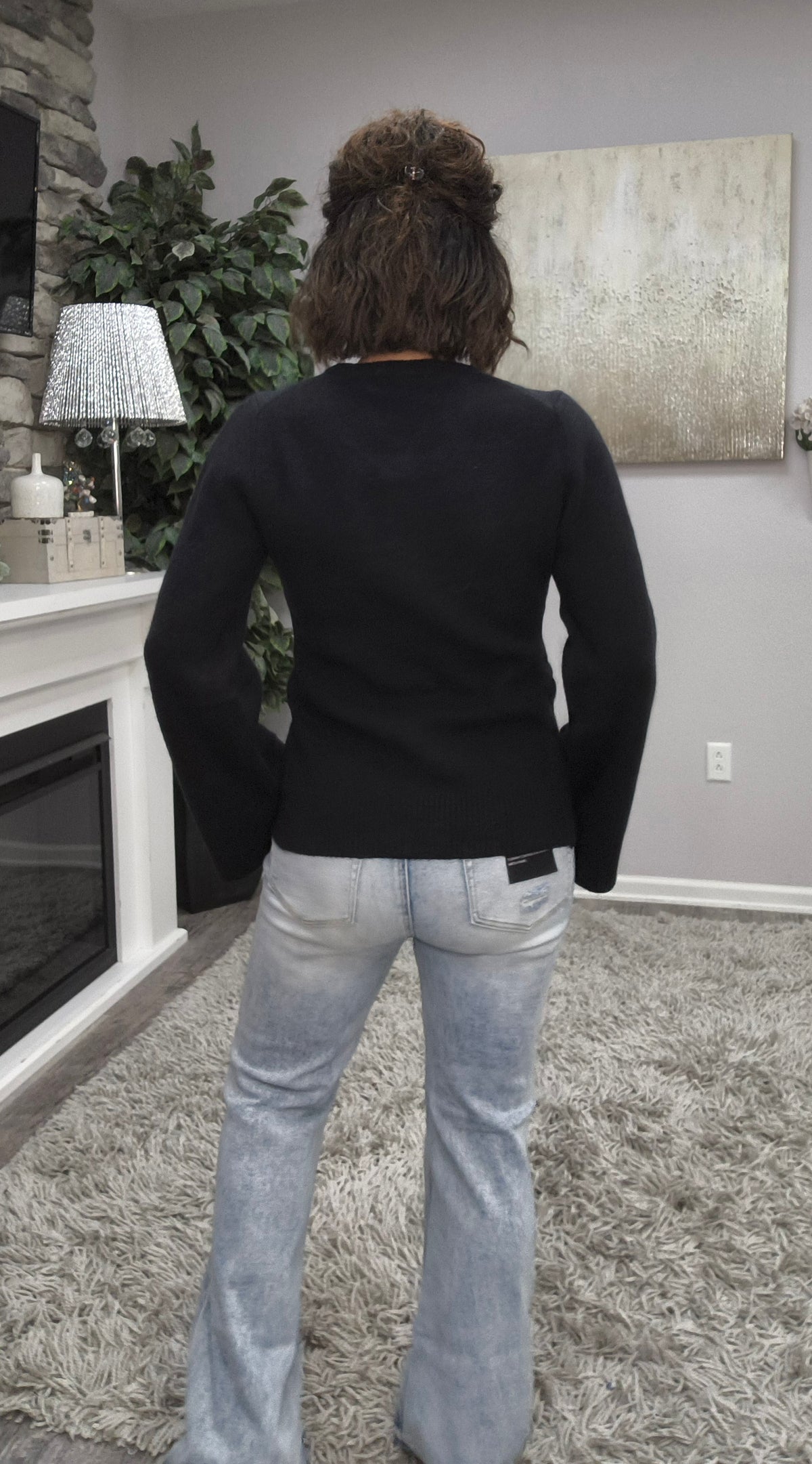 Black Bell Cardigan