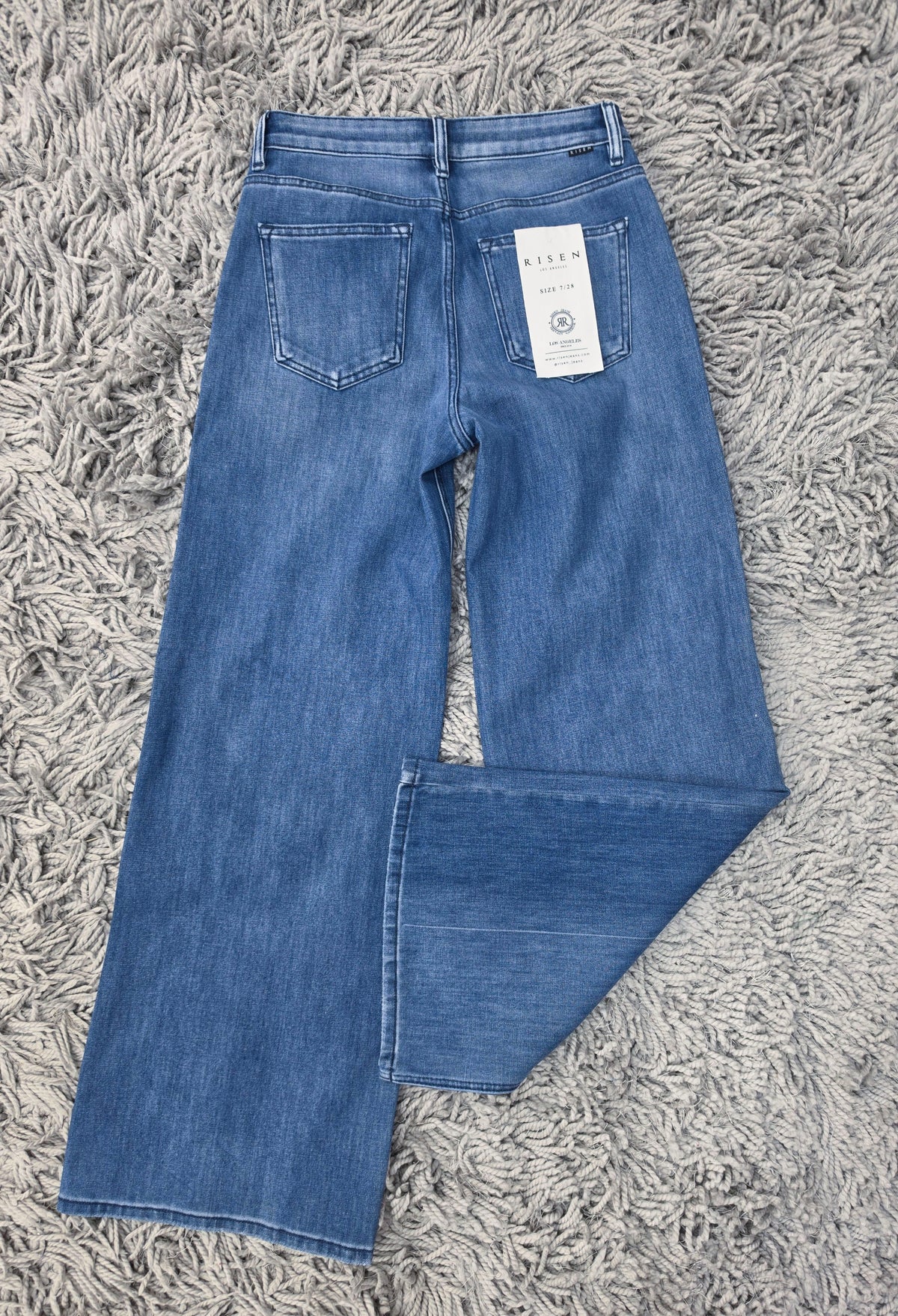 RISEN Blue Jean Baby Wide Legs