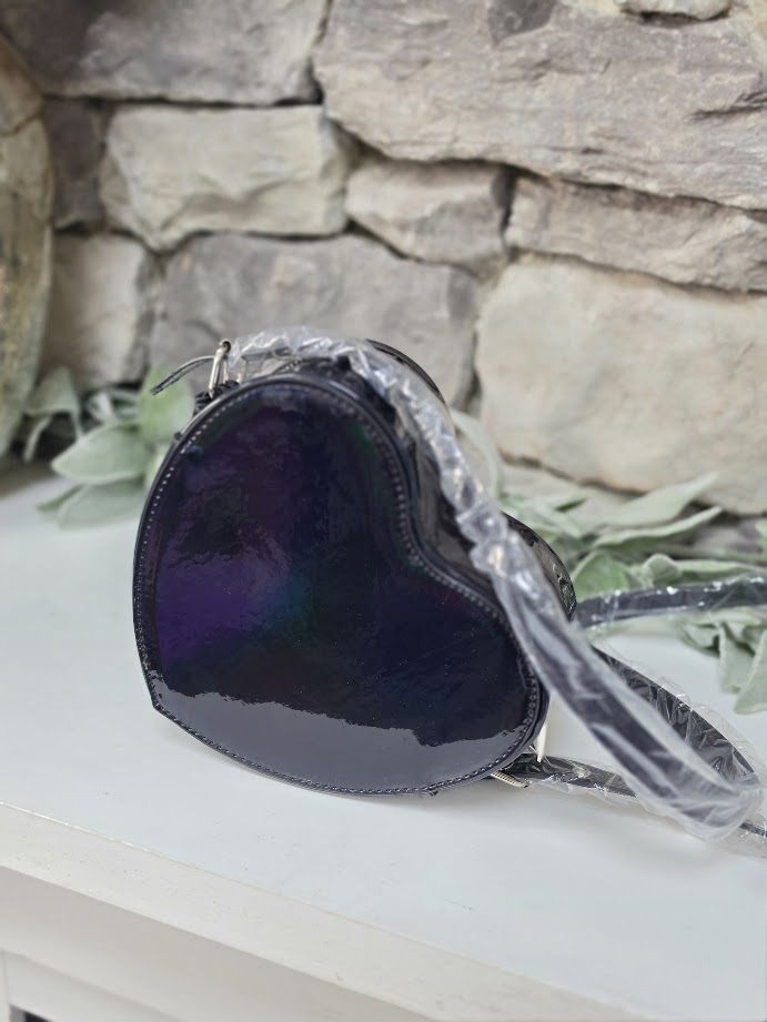 Hologram Heart Crossbody