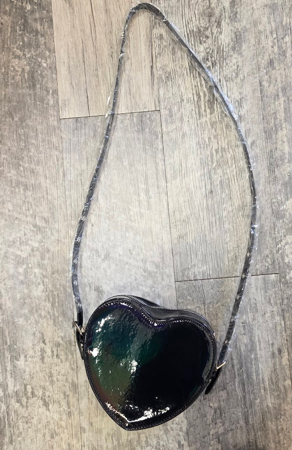 Hologram Heart Crossbody