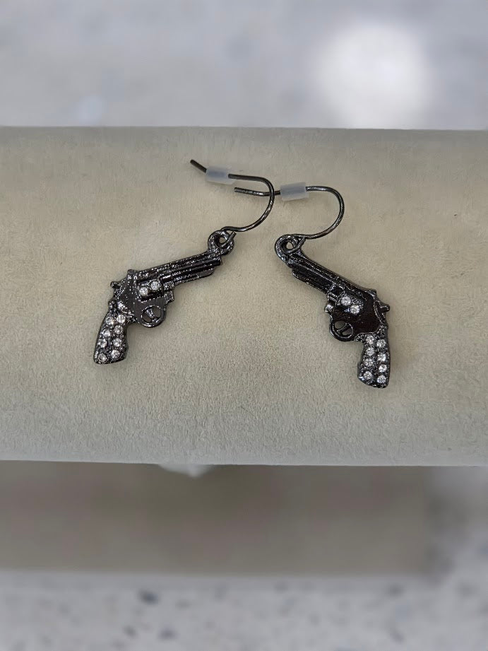 Pistol Packin' Earrings