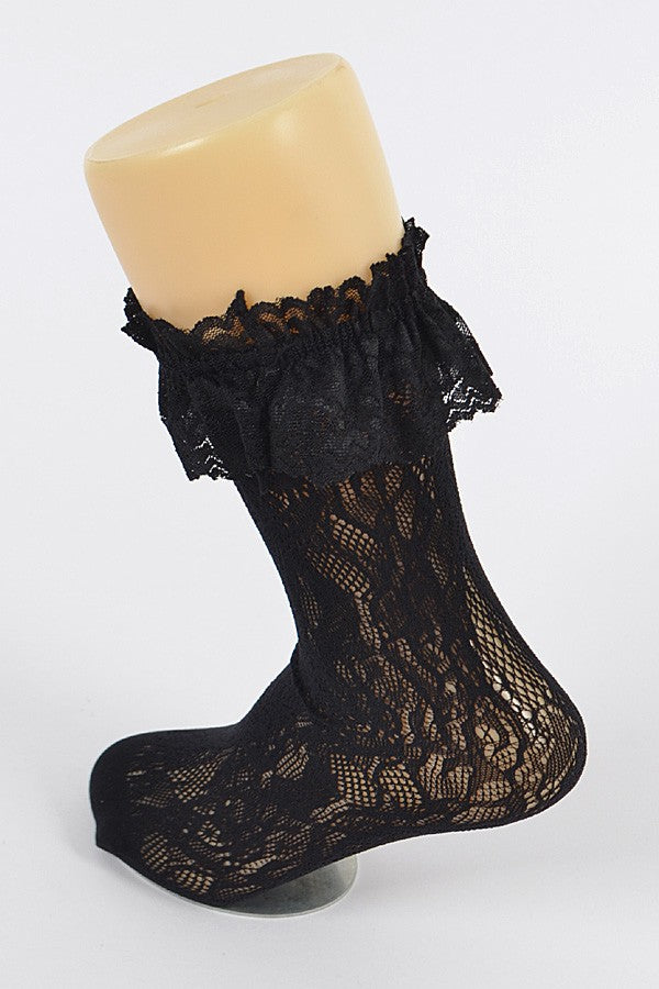 Lace Me Up Boot Socks