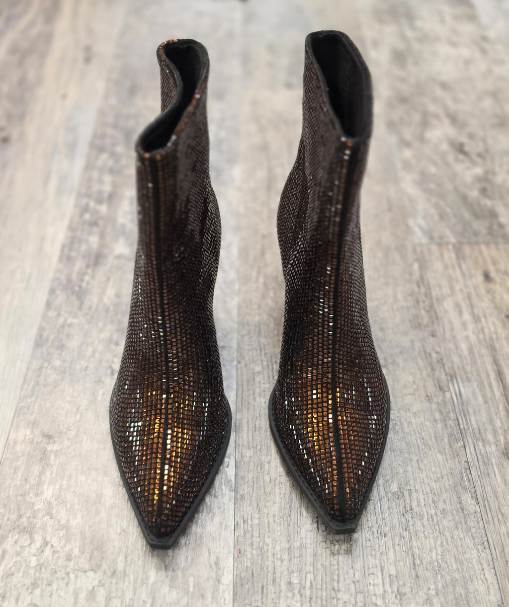 Midnight Copper Boots