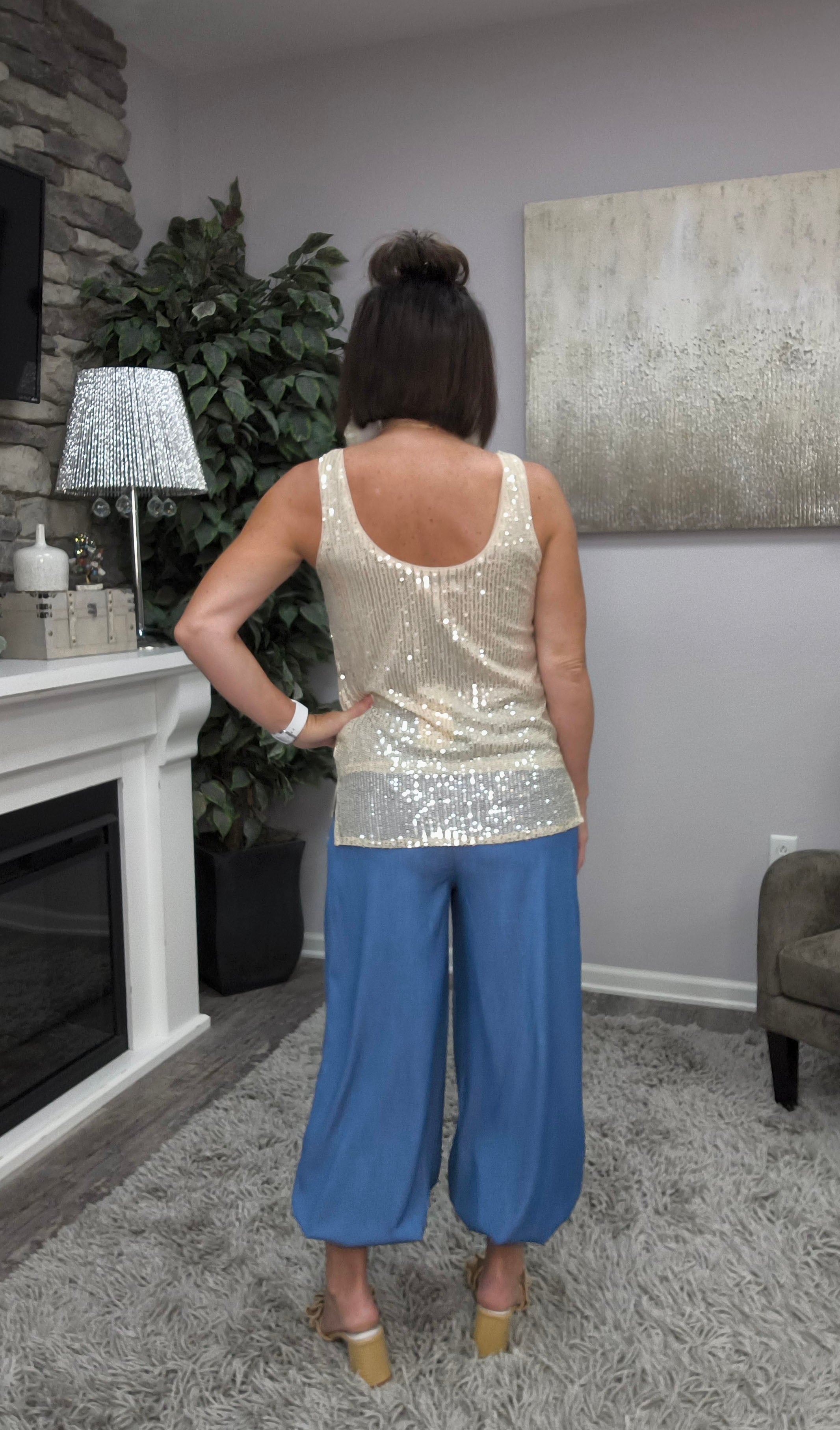 Denim Dream Balloon Pants