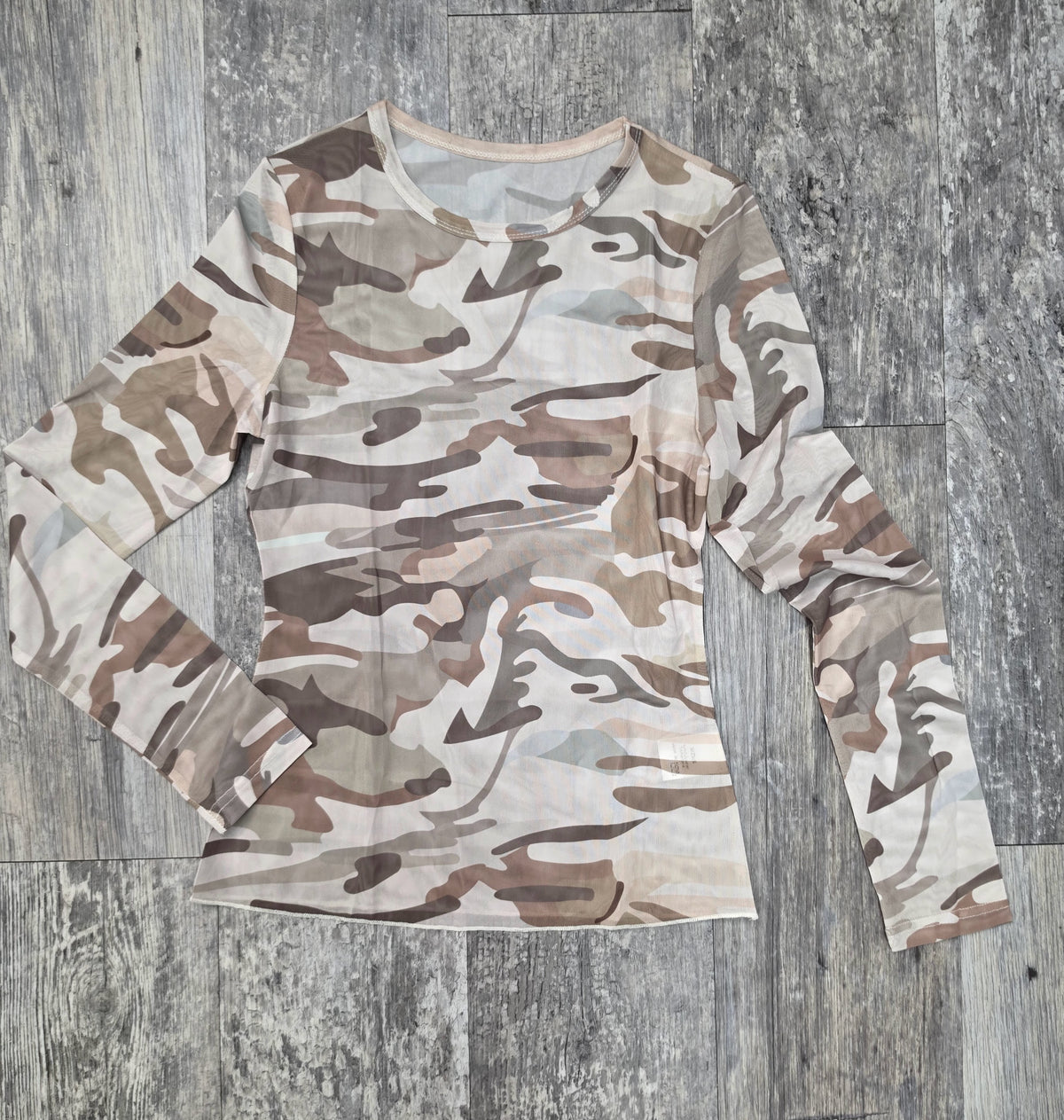 Desert Storm Mesh Top