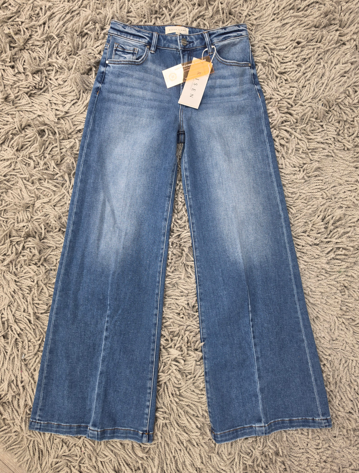 RISEN Center Stage Wide Leg Jeans