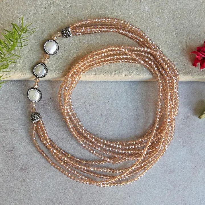 Champagne & Moonlight Necklace