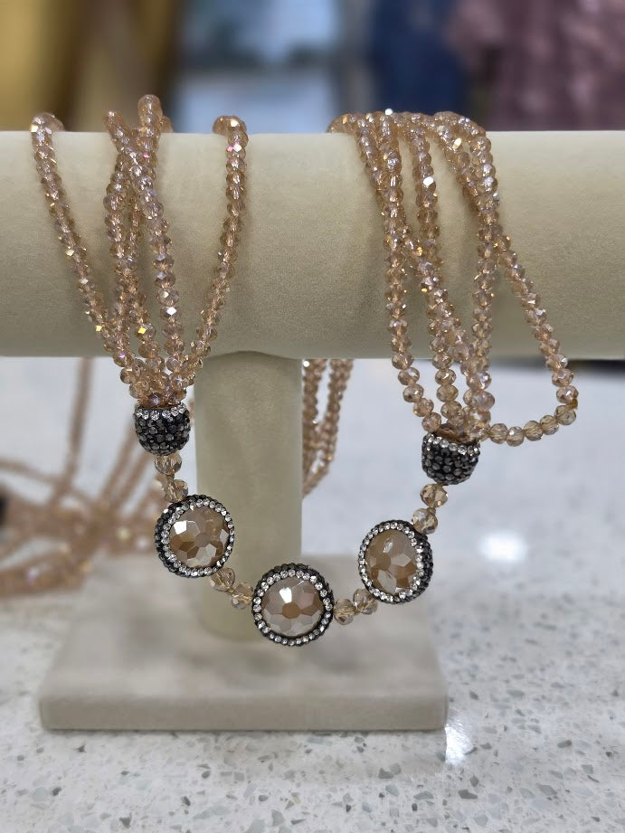 Champagne & Moonlight Necklace