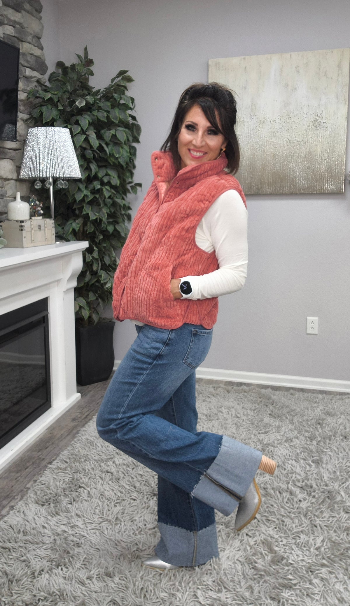 KanCan Making the Cuff Jeans